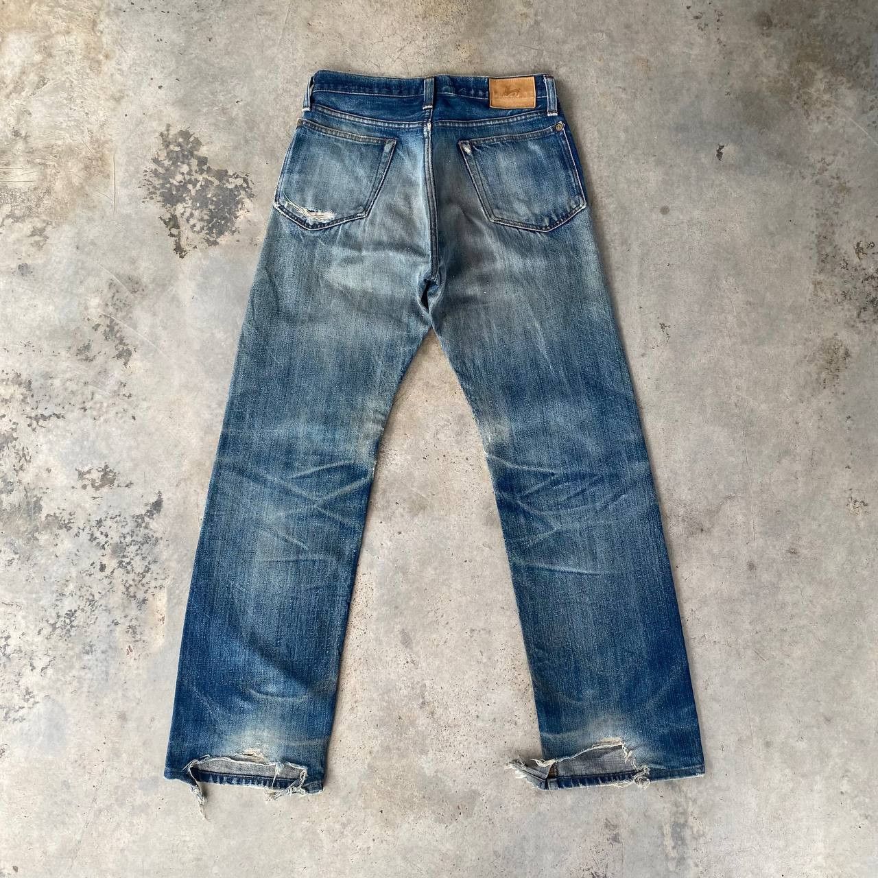 Paul Smith Red Ear BEAUTY DISTRESSED DENIM BY VINTAGE RED EAR X PAULSMITH Size US 29 - 7 Thumbnail