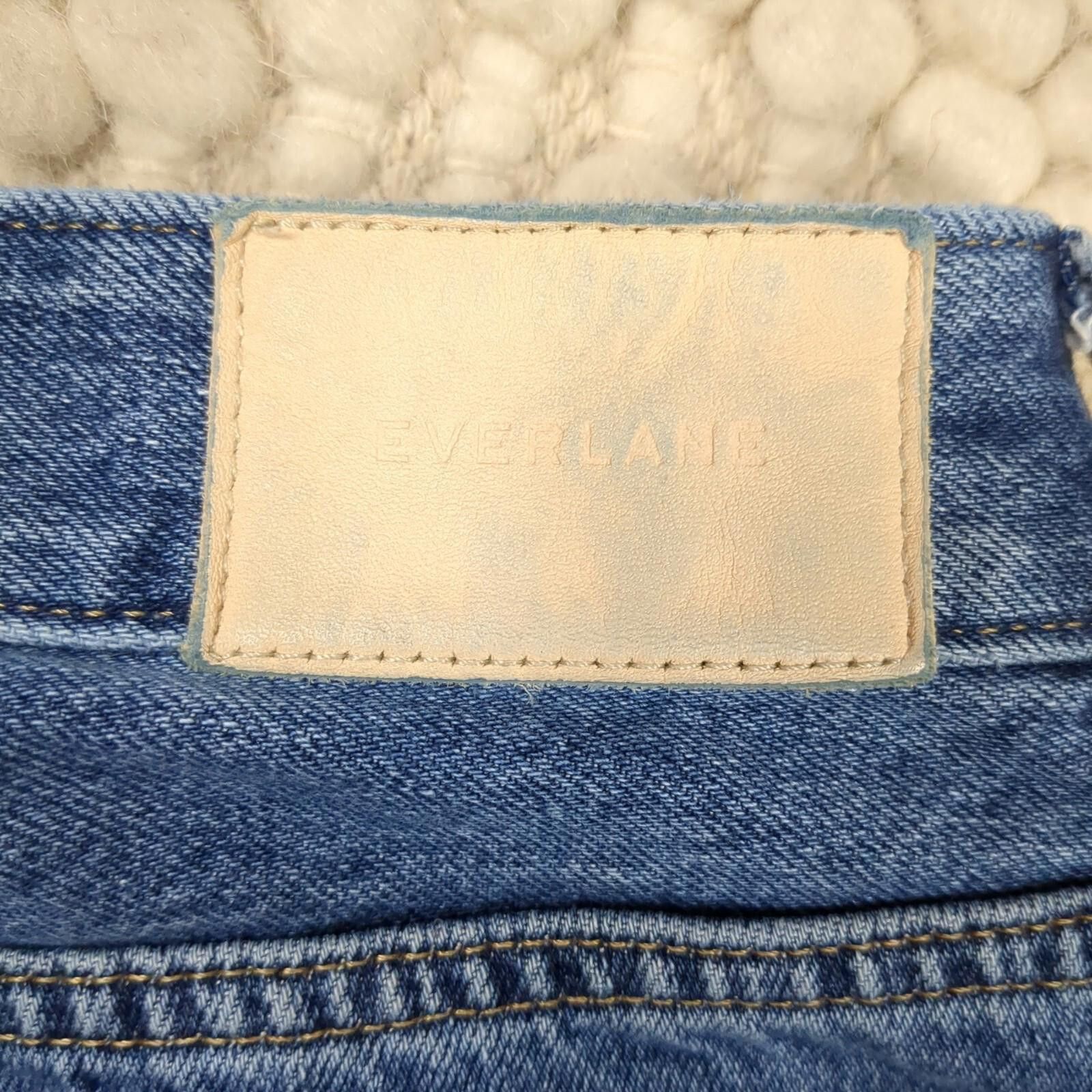Everlane Everlane The Curvy 90's Cheeky Straight Crop Jeans Sz 28 Size 28" / US 6 / IT 42 - 10 Thumbnail