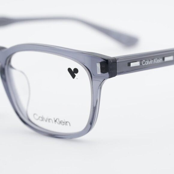 Calvin Klein Calvin Klein CK24528LB 033 Eyeglasses Transparent Grey 52mm Size ONE SIZE - 7 Thumbnail
