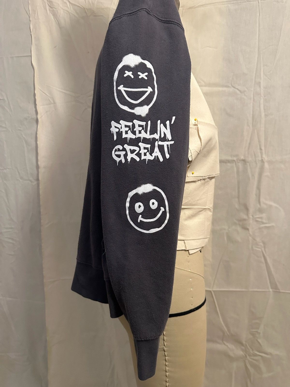 Mtv MTV Smiley Hoodie Graffiti Sz M Black Size US L / EU 52-54 / 3 - 2 Thumbnail