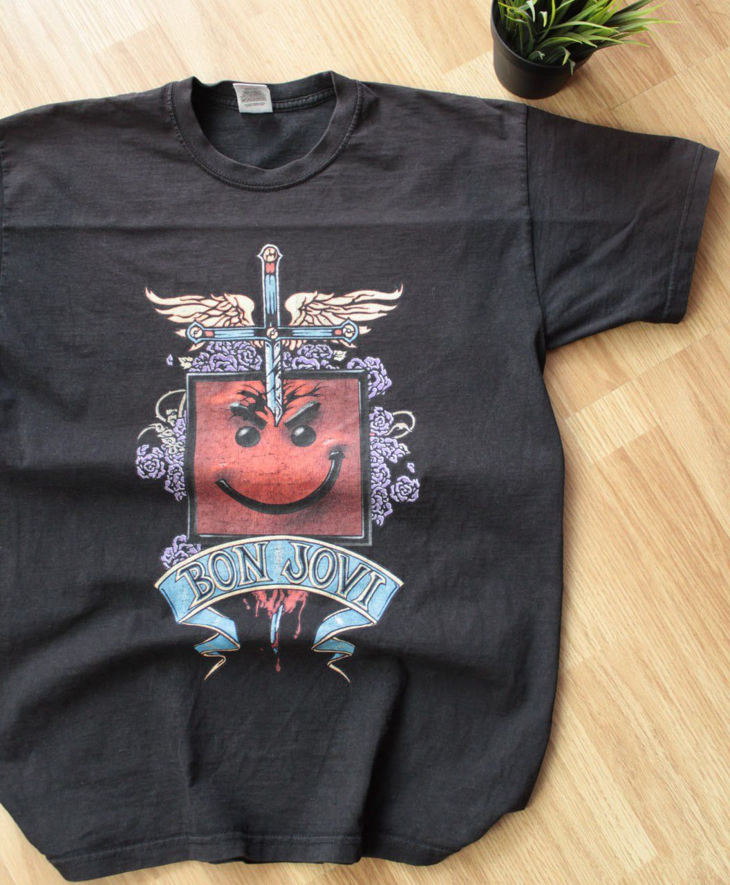 Band Tees 🔥 2006 Bon Jovi Have a Nice Day Tour T Shirt Vintage Faded Size US M / EU 48-50 / 2 - 2 Thumbnail