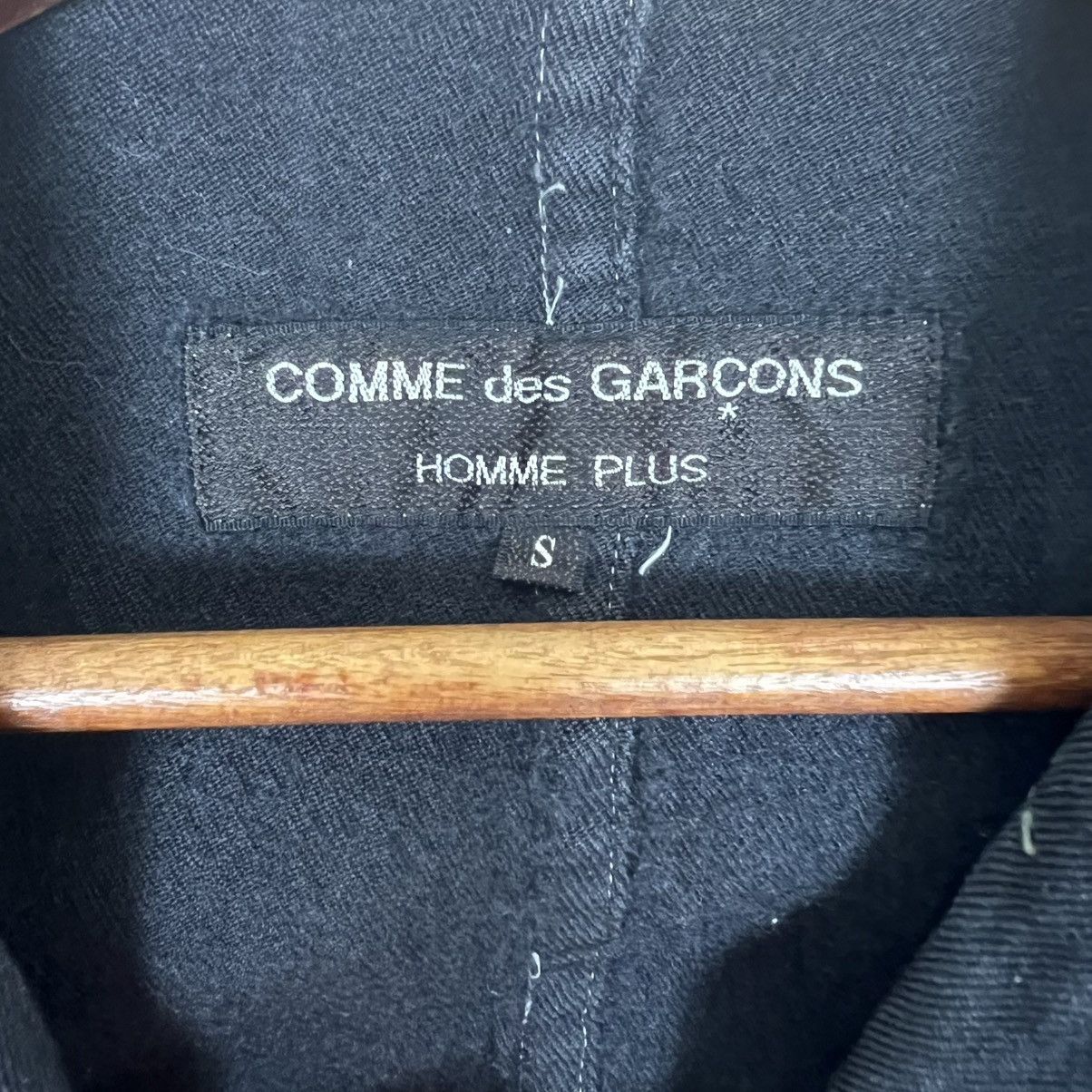 Comme des Garcons Homme Plus Black Deconstructed Jacket Size US S / EU 44-46 / 1 - 8 Thumbnail
