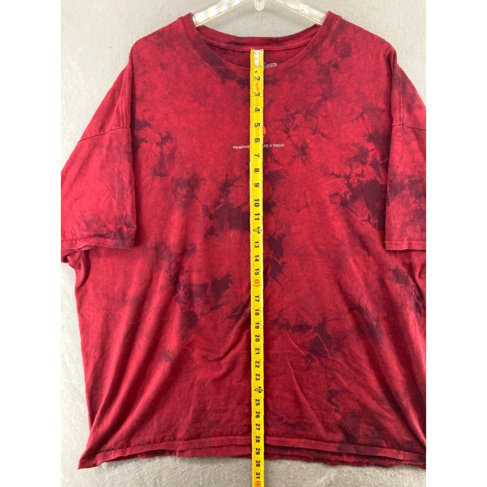 Vintage Naruto Shippuden Red Graphic Anime T-Shirt Mens 2XL Cotton Crew Neck Short Sleeve Size US XXL / EU 58 / 5 - 4 Thumbnail