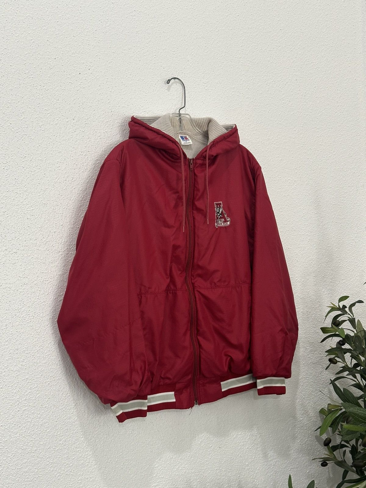 Russell Athletic Vintage 80s Alabama CrimsonTide Russell Athletic Waffle Knit Size US M / EU 48-50 / 2 - 3 Thumbnail