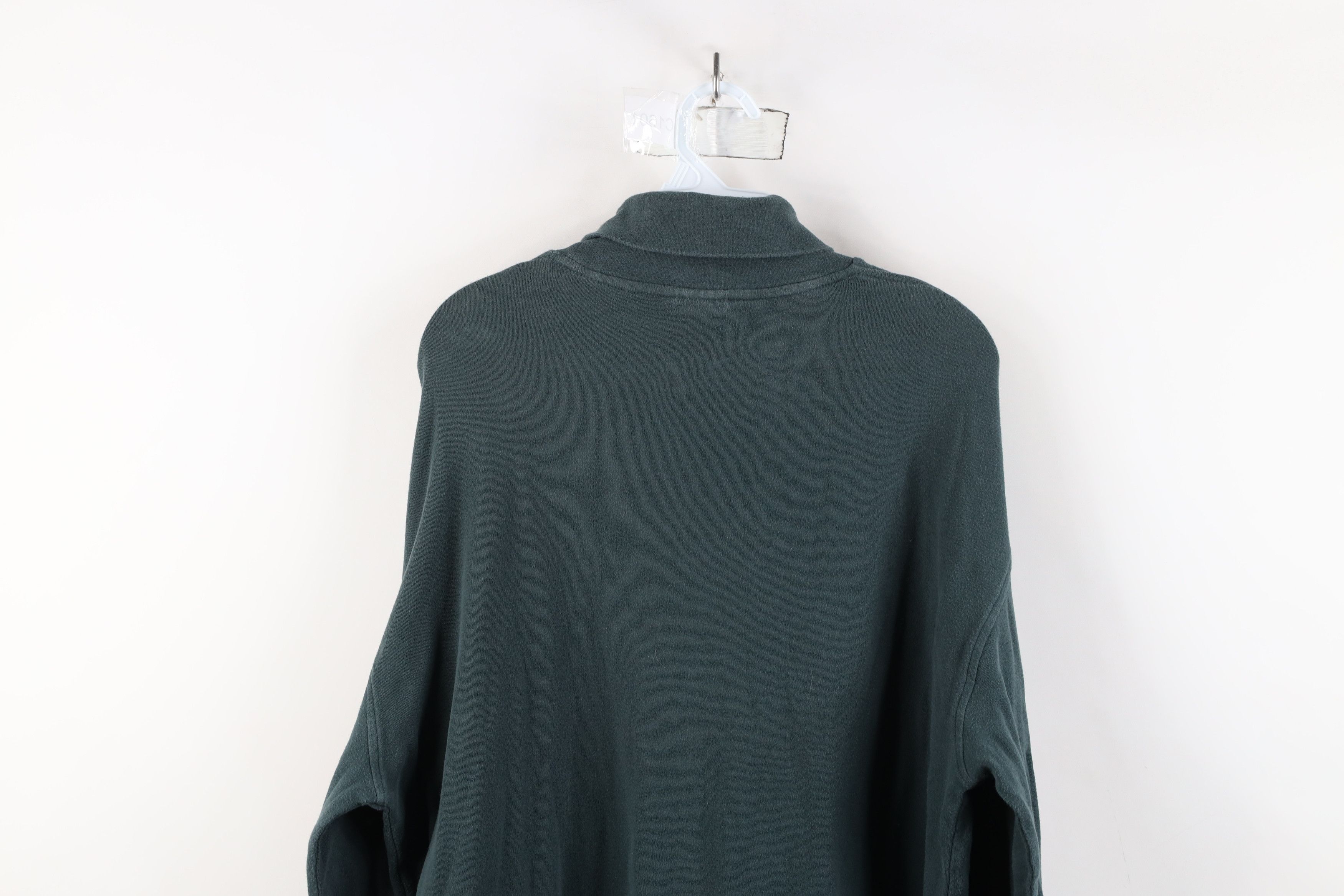 Cabelas × Vintage Vintage 90s Cabelas Long Sleeve Turtleneck T-Shirt Green Size US XL / EU 56 / 4 - 13 Thumbnail
