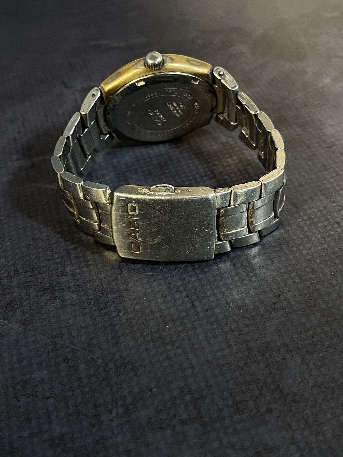 Casio × Japanese Brand × Vintage Casio Edifice EF-108D Золотистые Часы Japanese Brand Size ONE SIZE - 7 Thumbnail