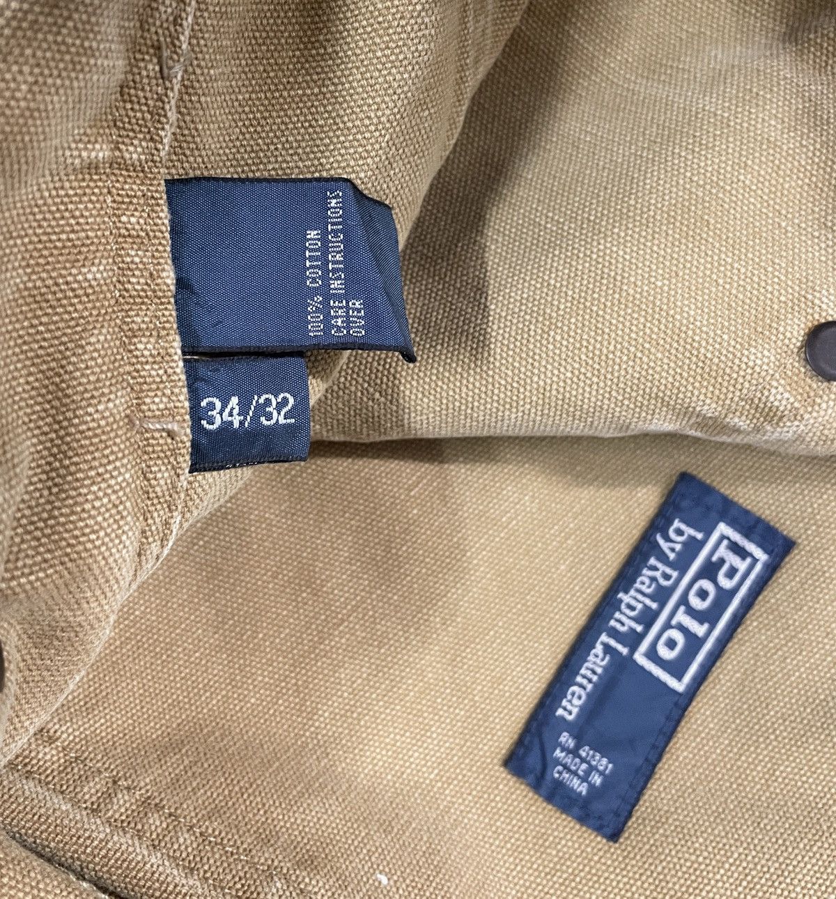 Polo Ralph Lauren Very Rare Vintage Polo Ralph Lauren Double Knee Pants 1990s Size US 36 / EU 52 - 9 Thumbnail