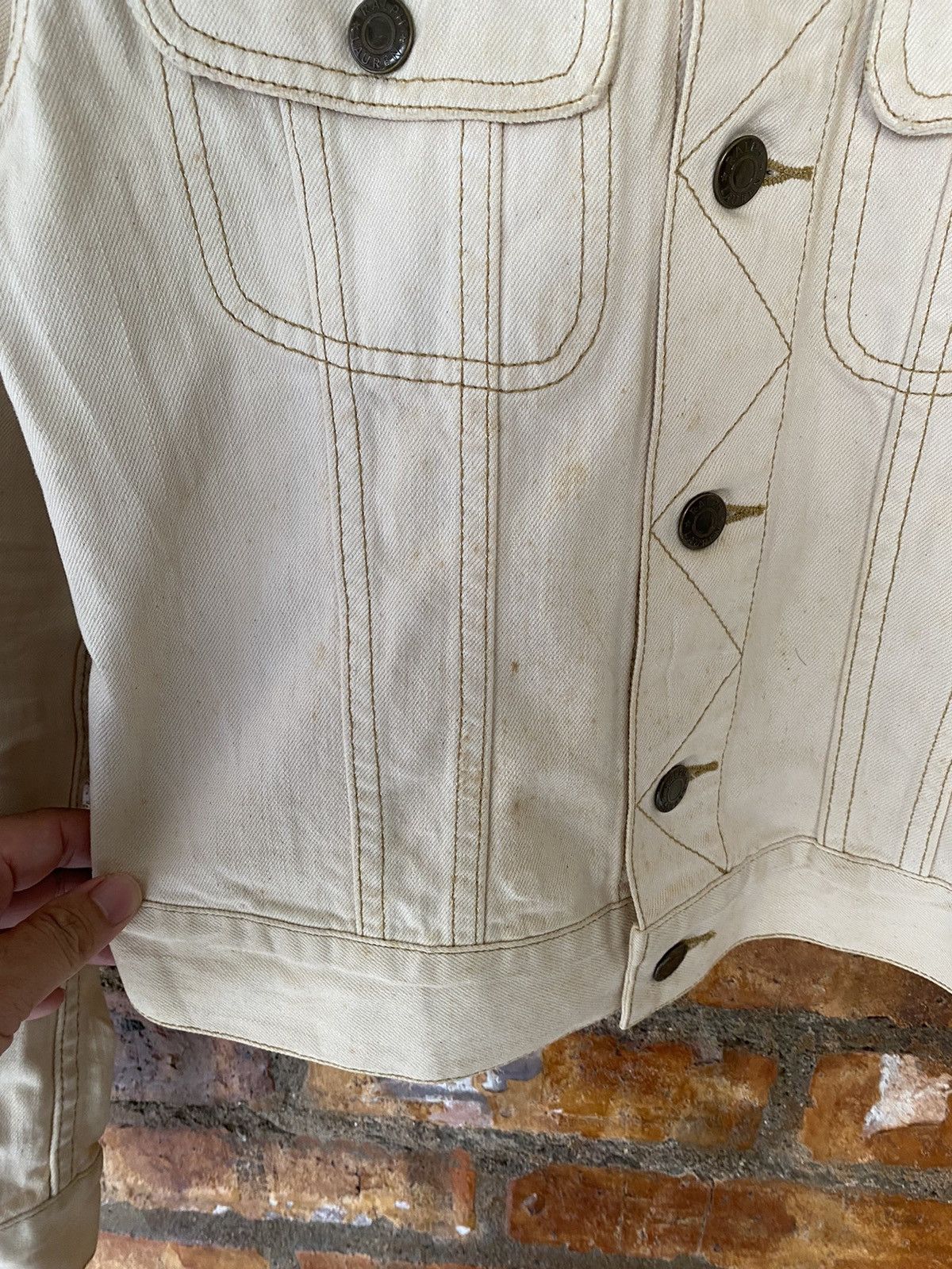 Polo Ralph Lauren Vtg Ralph Lauren Denim Size S / US 4 / IT 40 - 8 Thumbnail