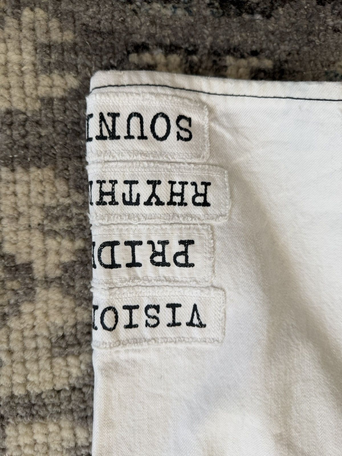 Number (N)ine Ss03 Number (N)ine patchwork poem jeans Size US 30 / EU 46 - 14 Thumbnail