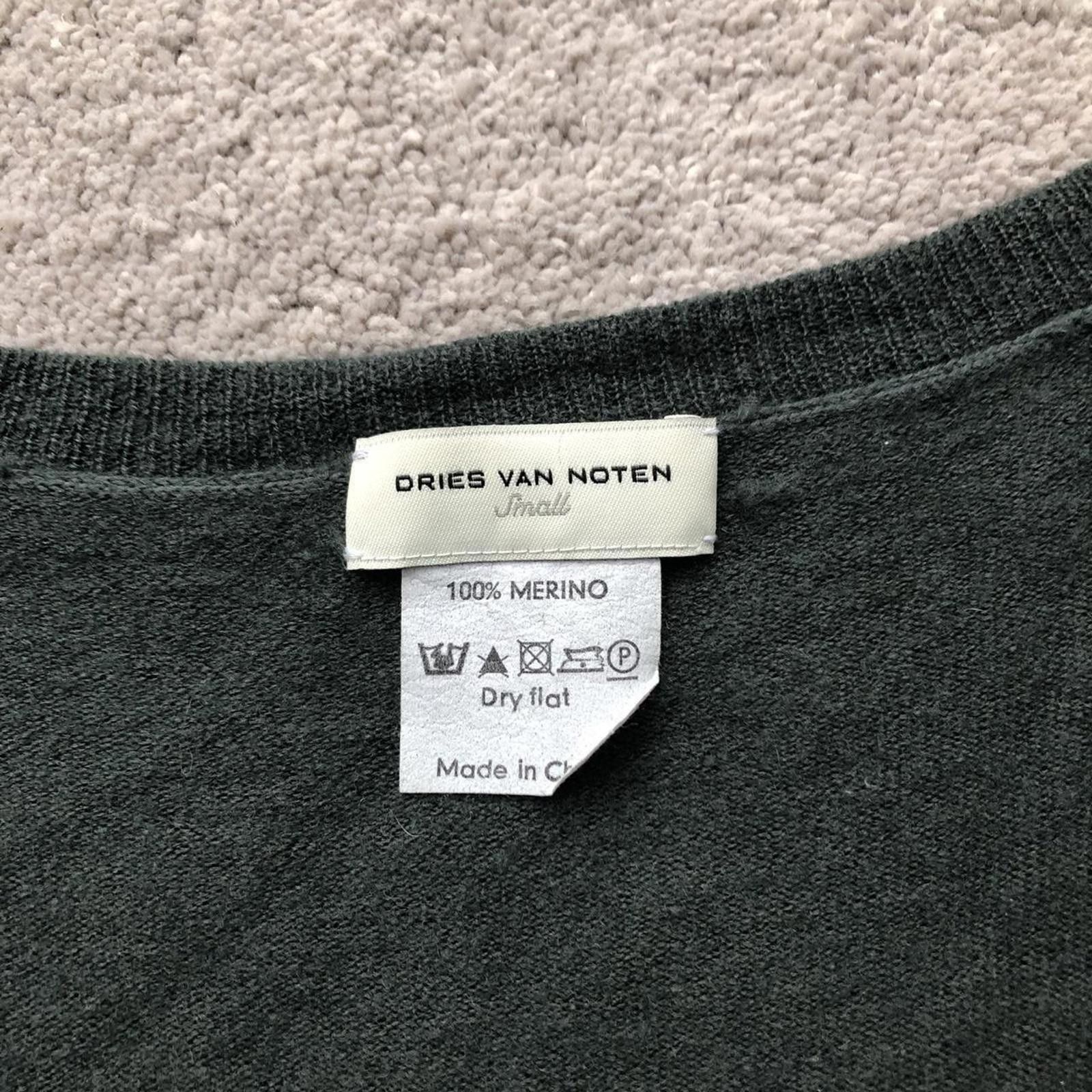 Dries Van Noten Dries Van Noten V-Neck Sweater Jumper Sweatshirt Size US XS / EU 42 / 0 - 4 Thumbnail