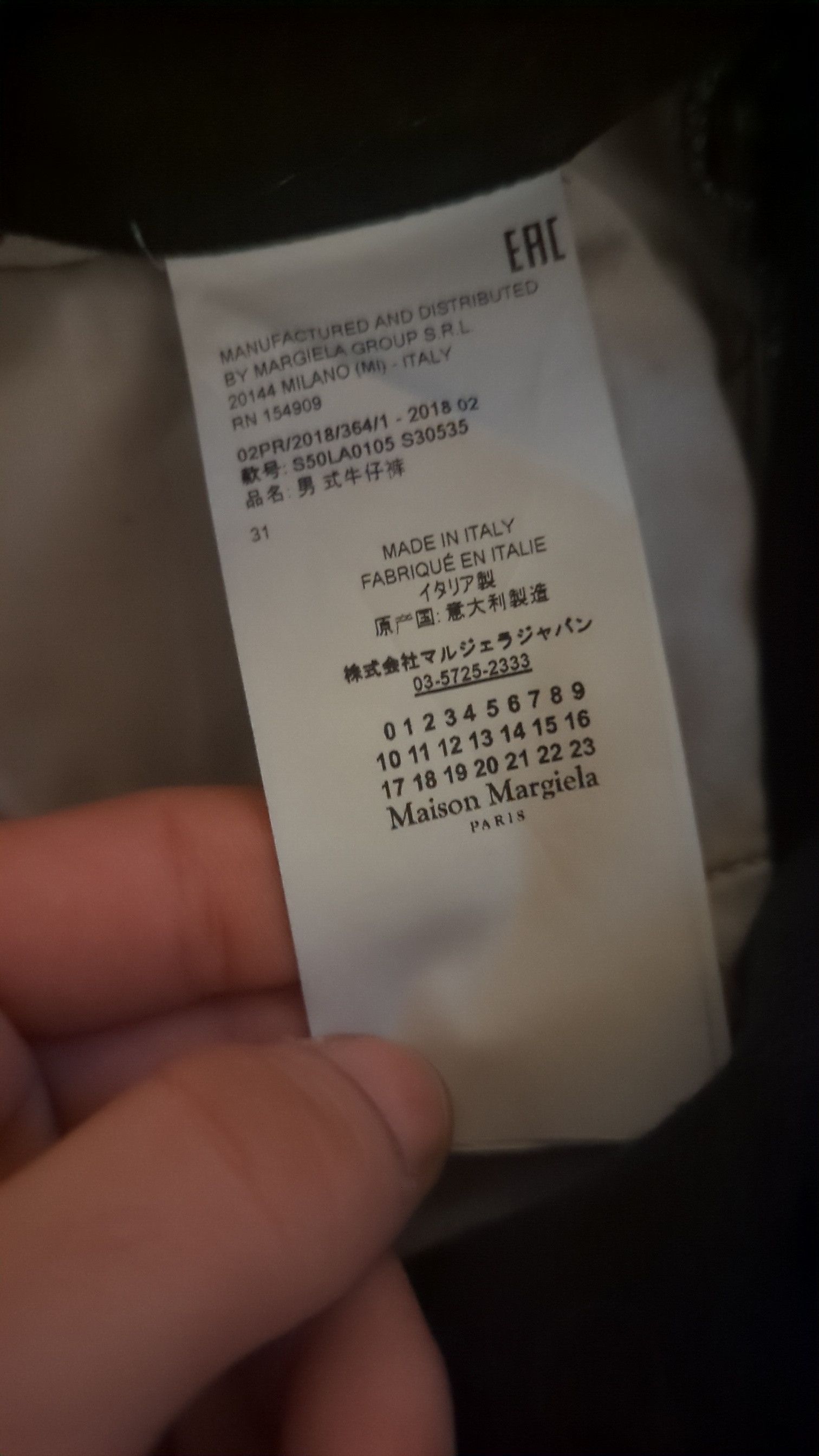 Maison Margiela Maison margiela top-stitch 5 pocket pants Size US 31 - 4 Thumbnail