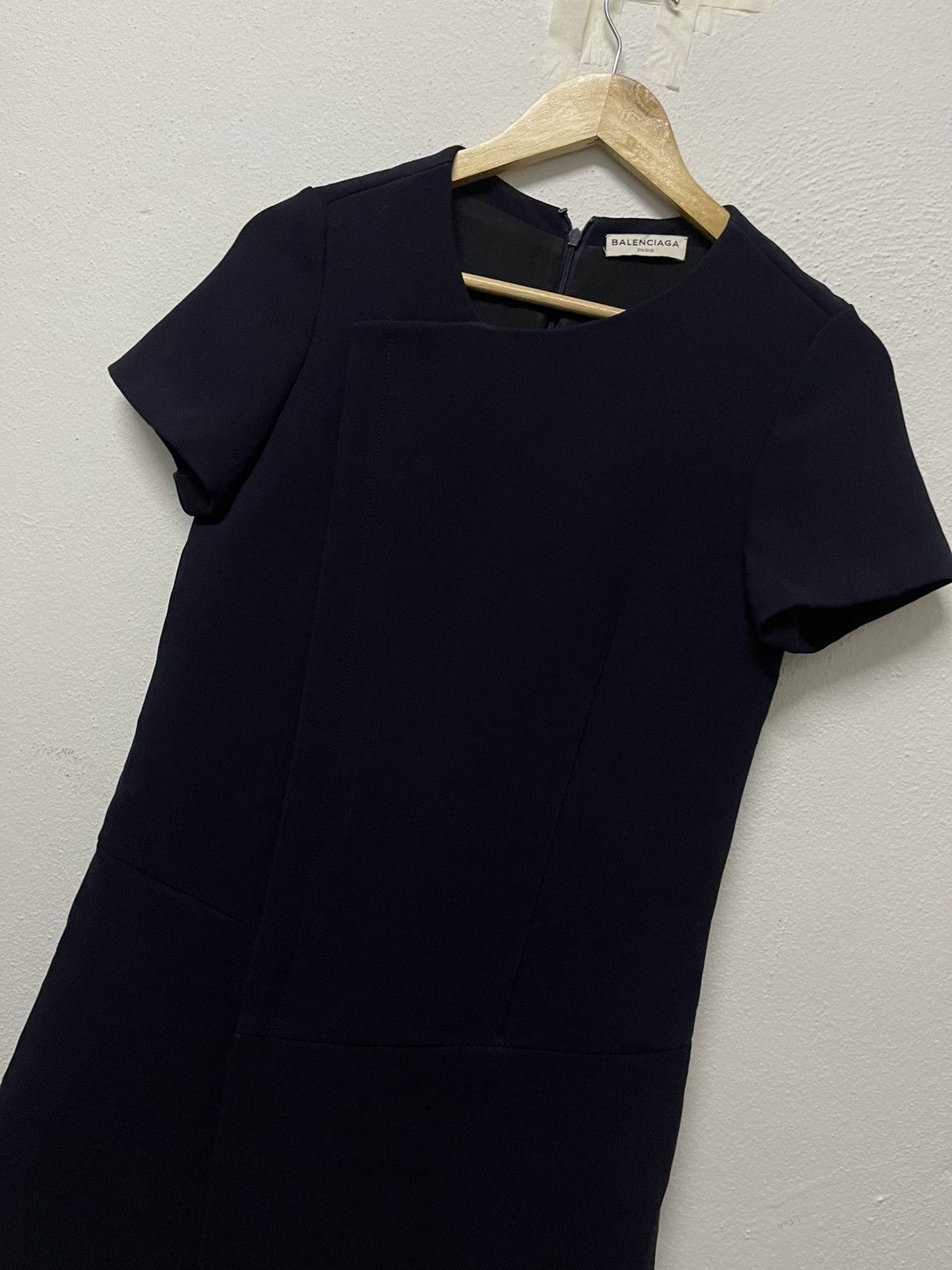 Balenciaga 2016 BALENCIAGA PARIS MIDI DRESS Size S / US 4 / IT 40 - 4 Thumbnail