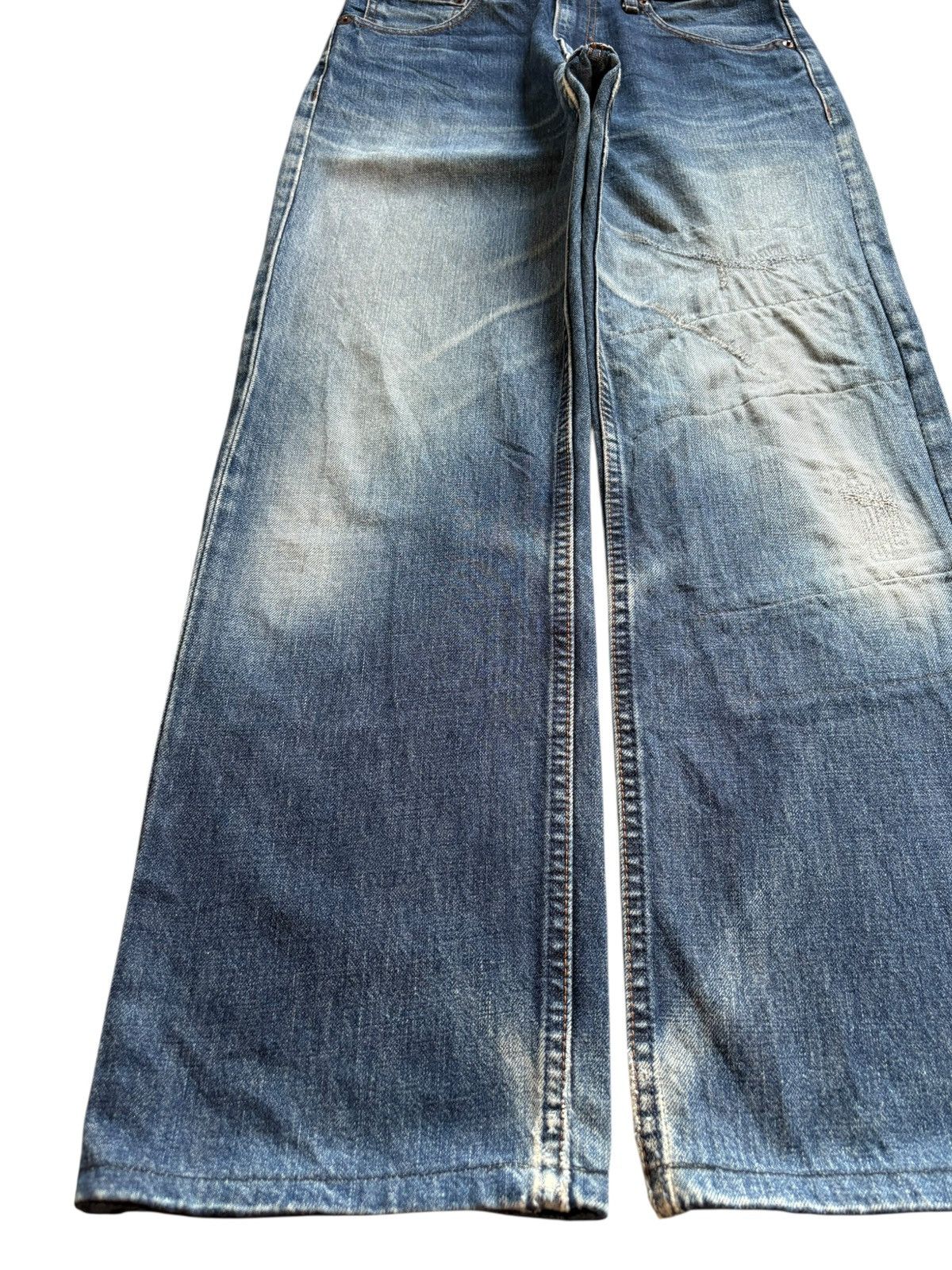 Levi's Vintage 90s Levis 503 Mud Wash Distressed Baggy Jeans Size US 31 - 6 Thumbnail