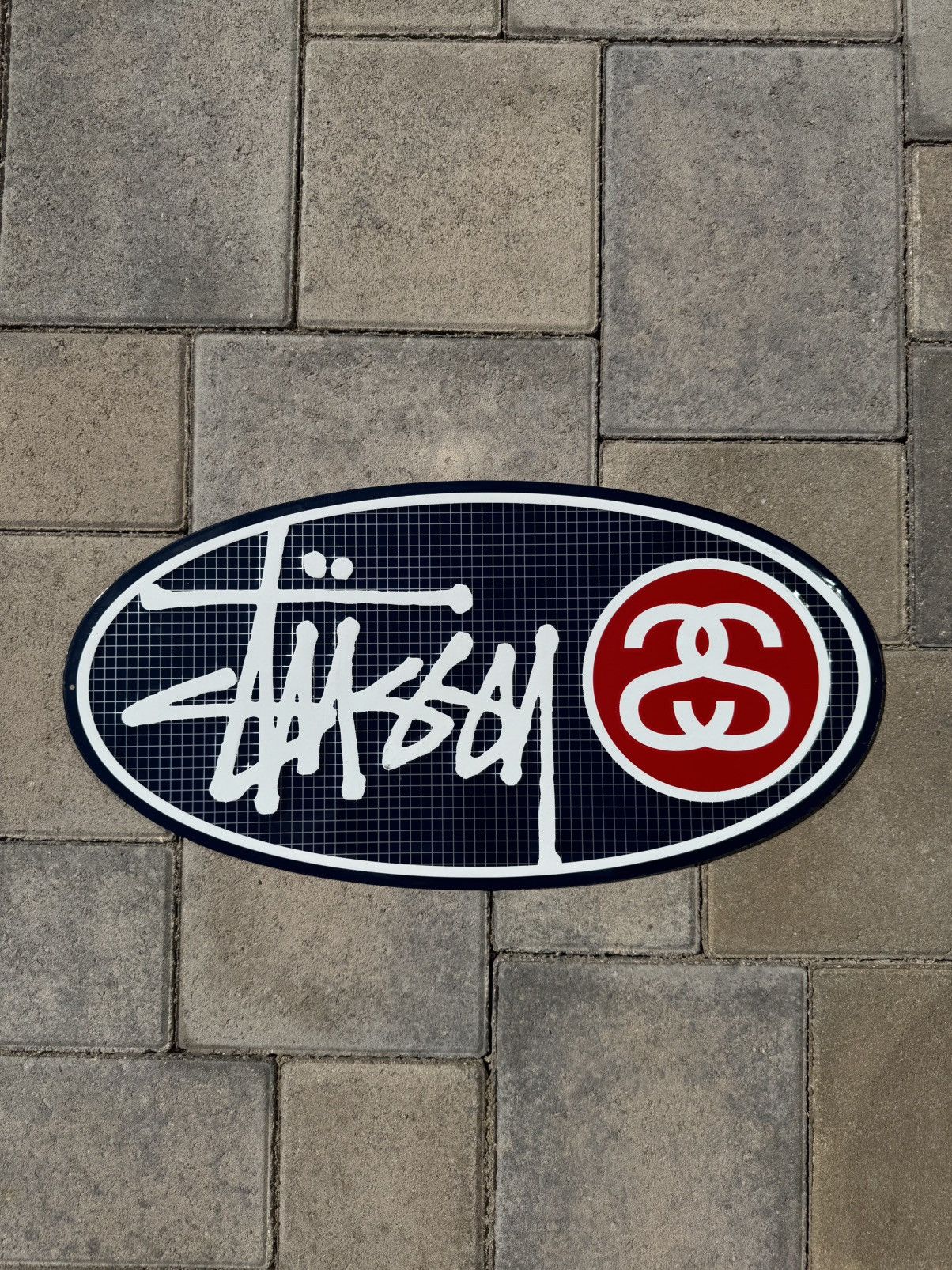 Stussy Vintage Stüssy Oval Dealer Sign (Late ’80s / Early ’90s) Size ONE SIZE - 1 Thumbnail