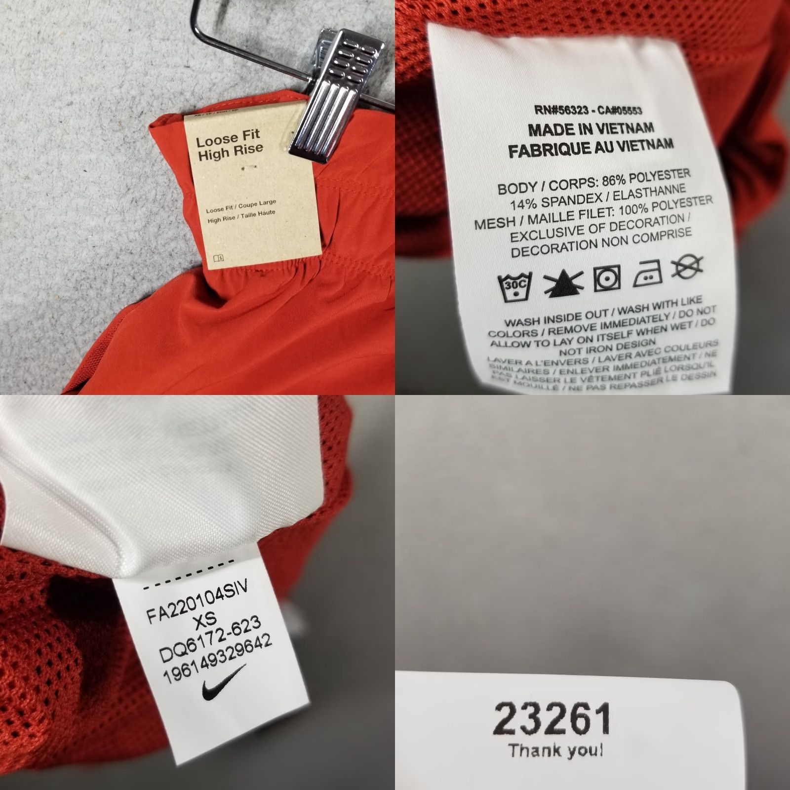 Nike Nike Sportswear Everyday Modern Women's High-Rise Shorts DQ6172 XS 2 Short Nike DQ6172 Women XS Modern Everyday Sportswear High-Rise Shorts Size 26" / US 2 / IT 38 - 8 Thumbnail