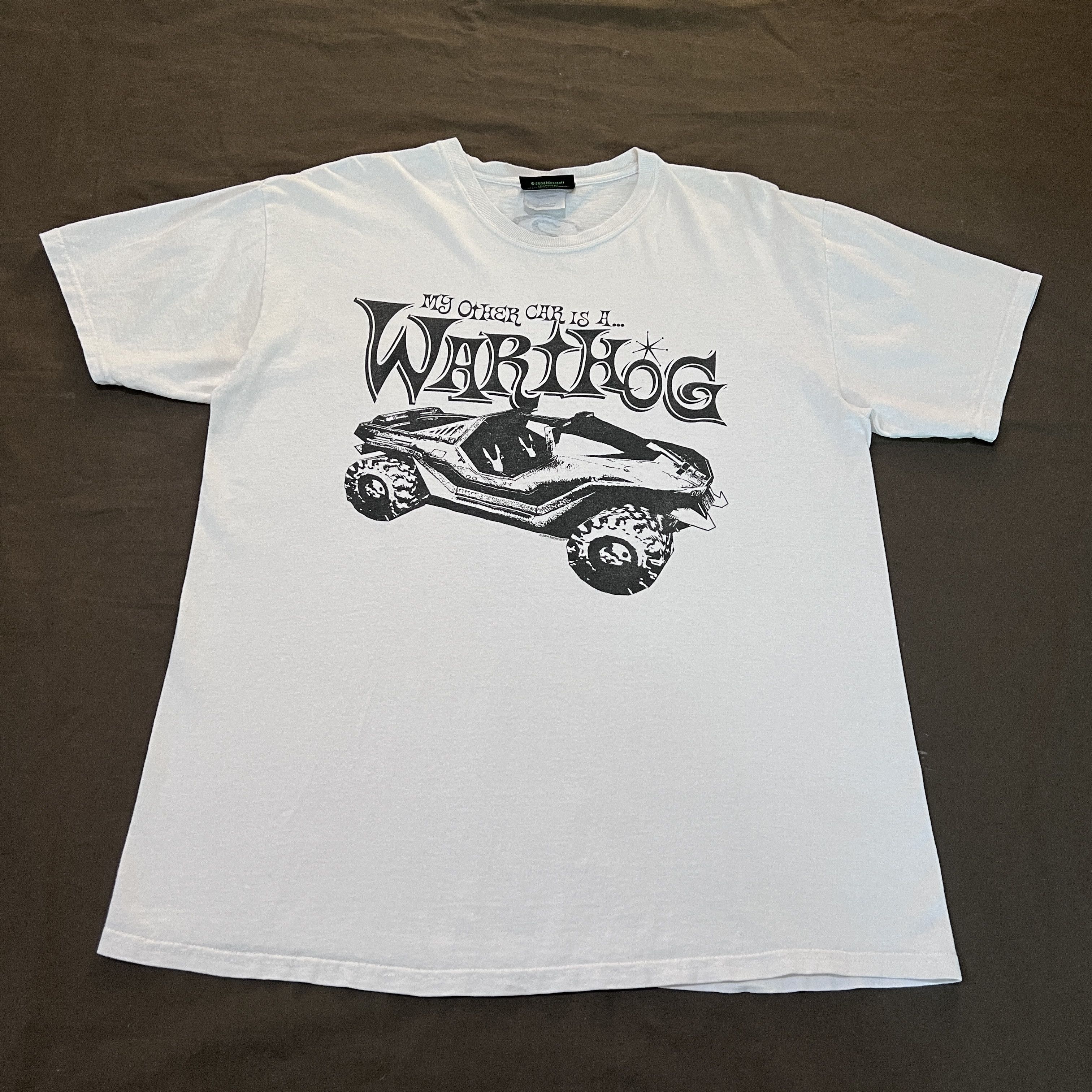 Halo Vintage 2004 Halo 2 WARTHOG Promo Tee Size US L / EU 52-54 / 3 - 2 Thumbnail
