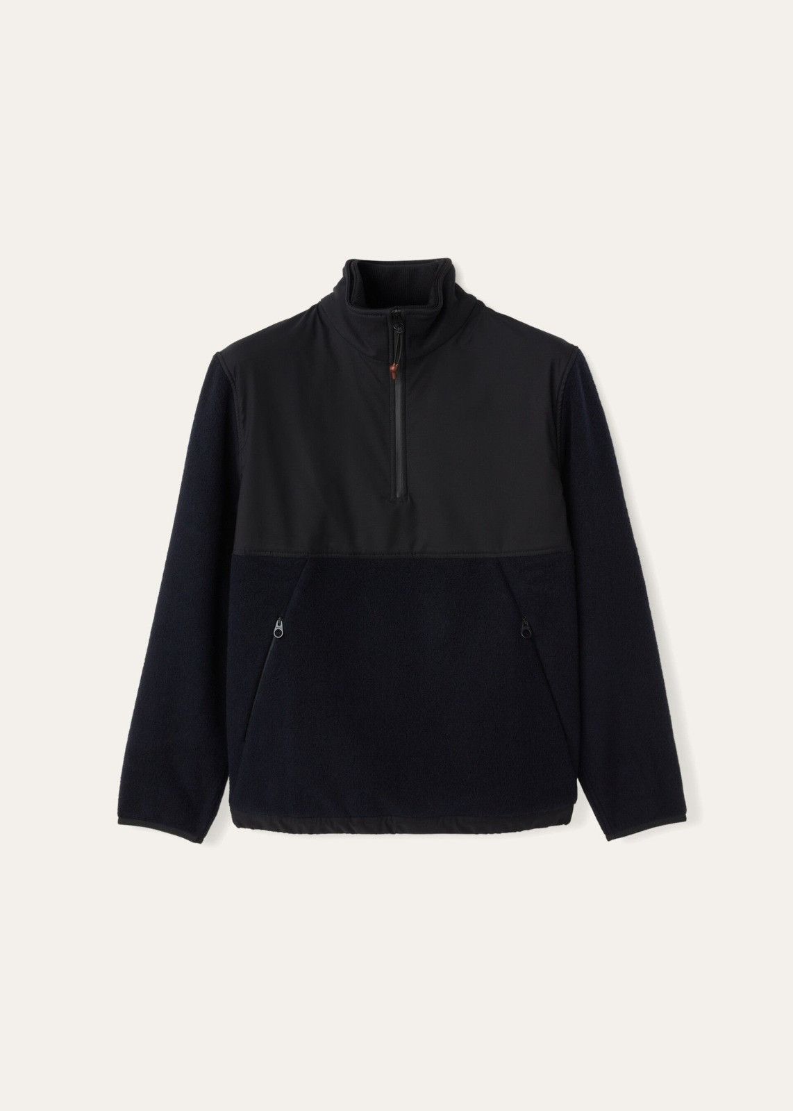 Loro Piana o1srvl11e1224 Mezzocollo Sweater in Navy Blue & Black Size US S / EU 44-46 / 1 - 1 Thumbnail