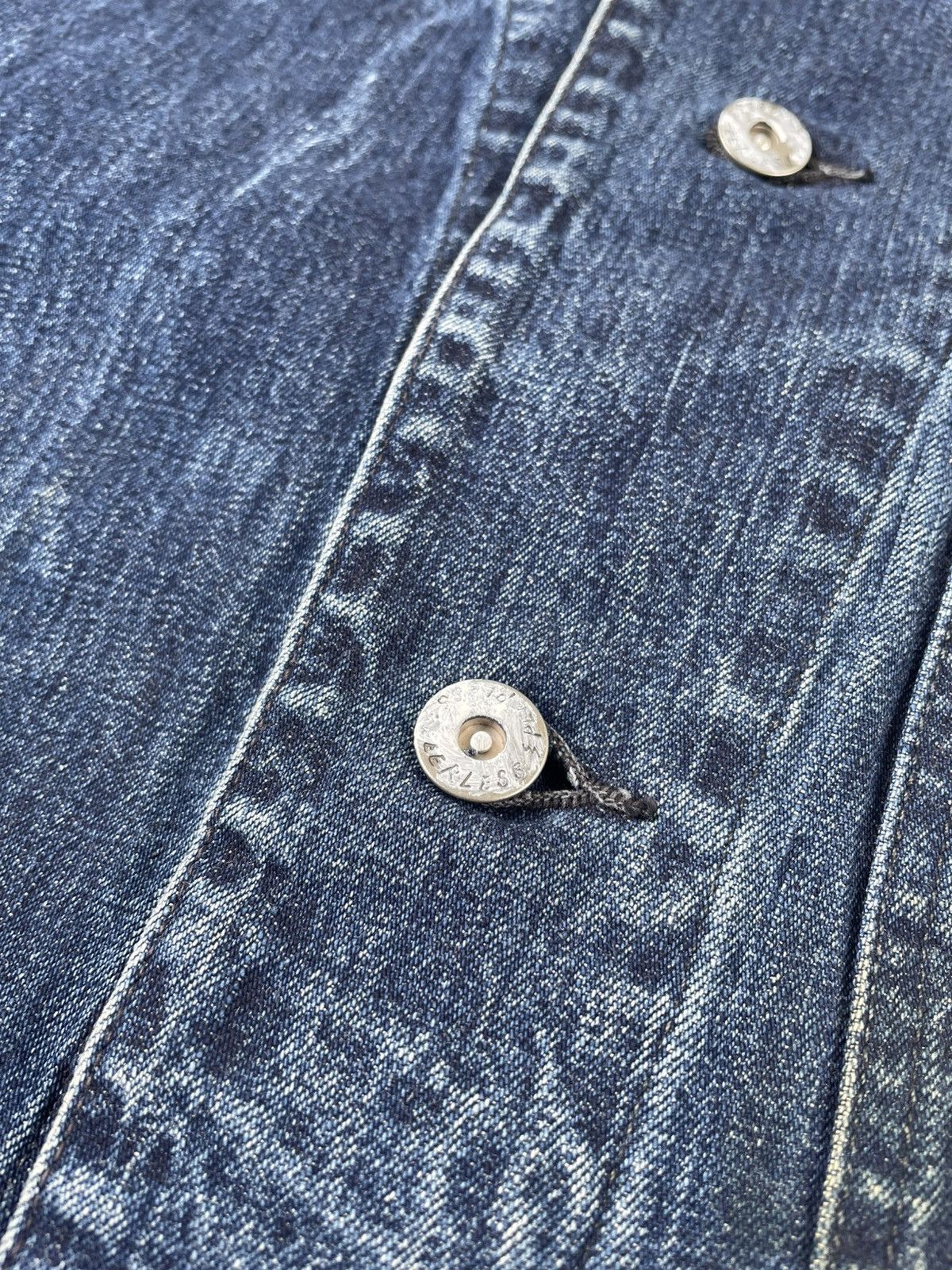 Visvim Visvim 21SS Baker Coverall Dry Denim Size US XL / EU 56 / 4 - 5 Thumbnail