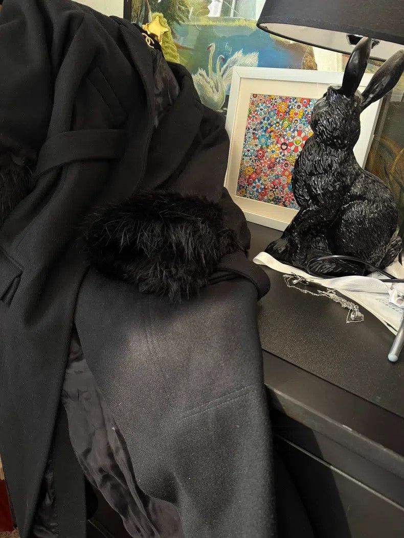 Givenchy Givenchy Fur Sleeve Coat Jacket Size XS / US 0-2 / IT 36-38 - 5 Thumbnail