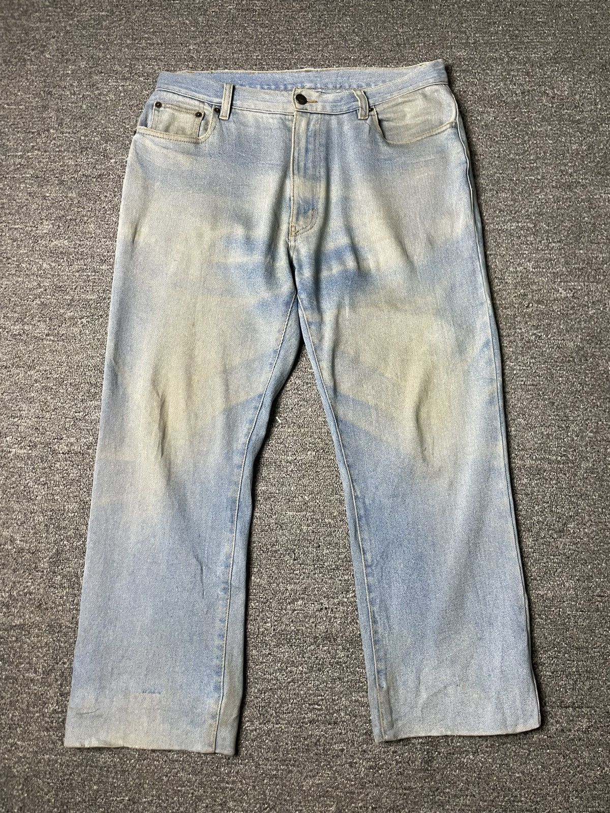Japanese Brand × Vintage OSJ US CLASSIC Brand Baggy Denim Jeans (91) Size US 32 / EU 48 - 1 Thumbnail