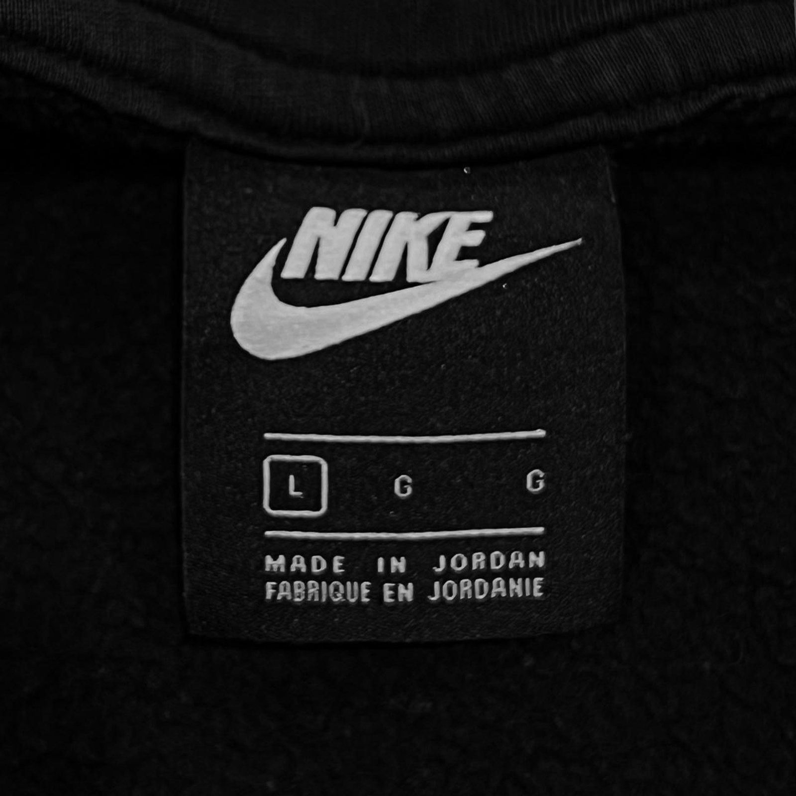 Nike Nike Black Casual Athletic Hooded Full-Zip Jacket Size US L / EU 52-54 / 3 - 4 Thumbnail