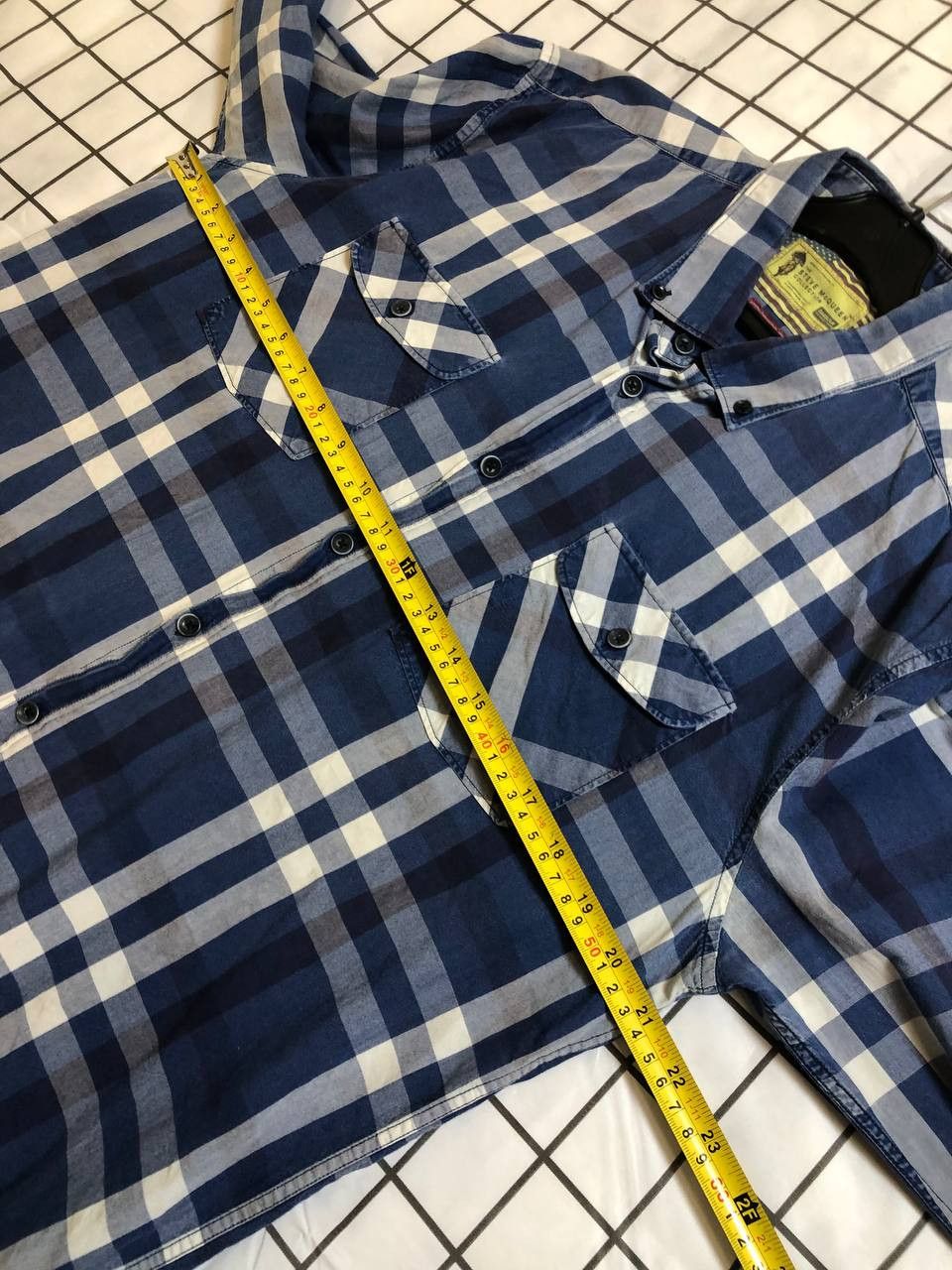 Barbour Barbour International Mcqueen Shirt Mens Plaid Slim Fit Size US M / EU 48-50 / 2 - 8 Thumbnail