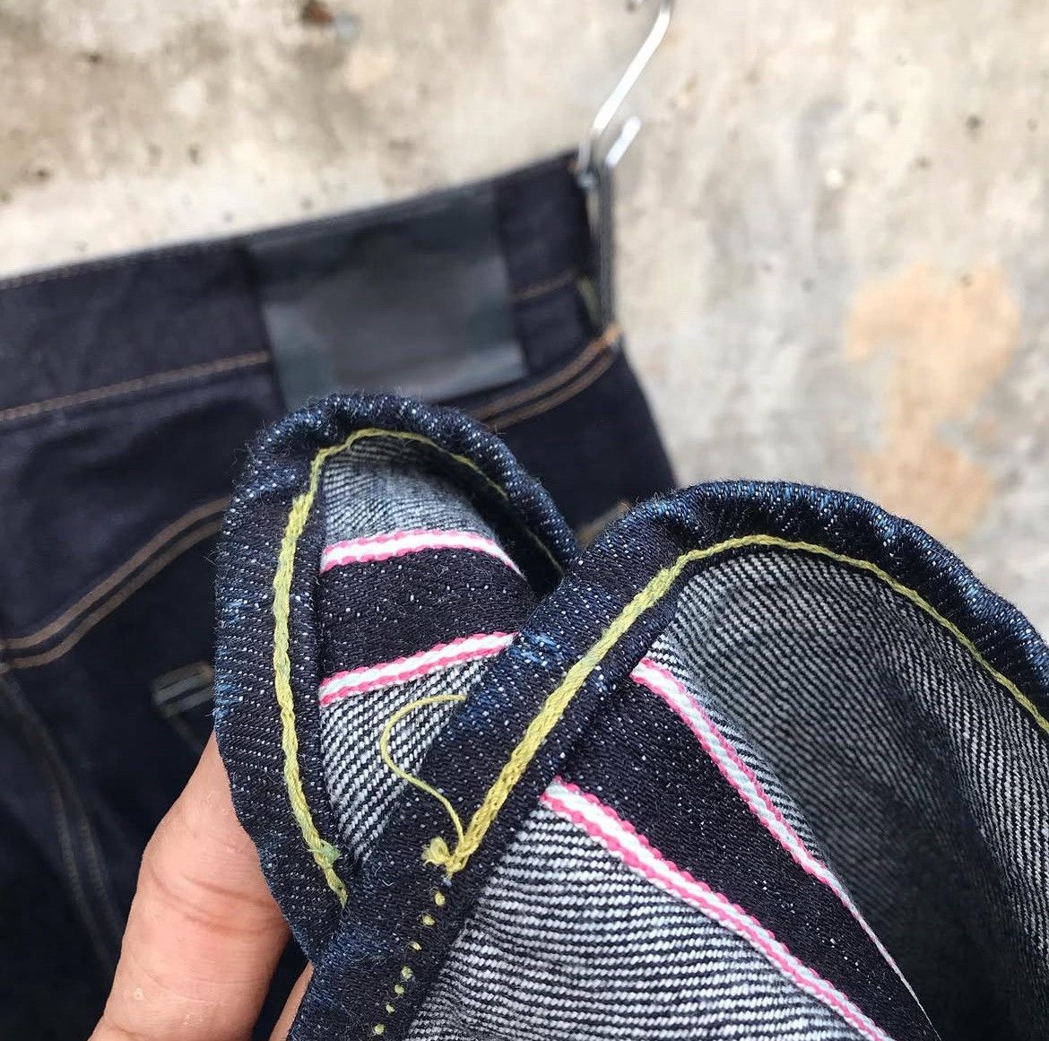 Momotaro Jeans MOMOTARO JEANS ' TOKUNO BLUE ' Wide Straight Fit 14.70z Size US 34 / EU 50 - 7 Thumbnail
