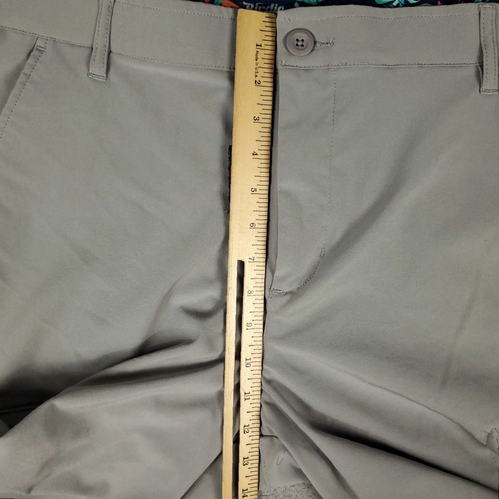Vintage Birdie Bound Shorts Mens 36 Gray Performance Golf Cargo Pockets Casual Size US 36 / EU 52 - 3 Thumbnail
