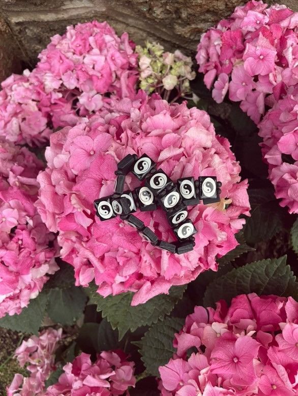 Japanese Brand × Vintage BEADED BRACELET YIN YANG SPIRIT TRACKS Size ONE SIZE - 4 Thumbnail