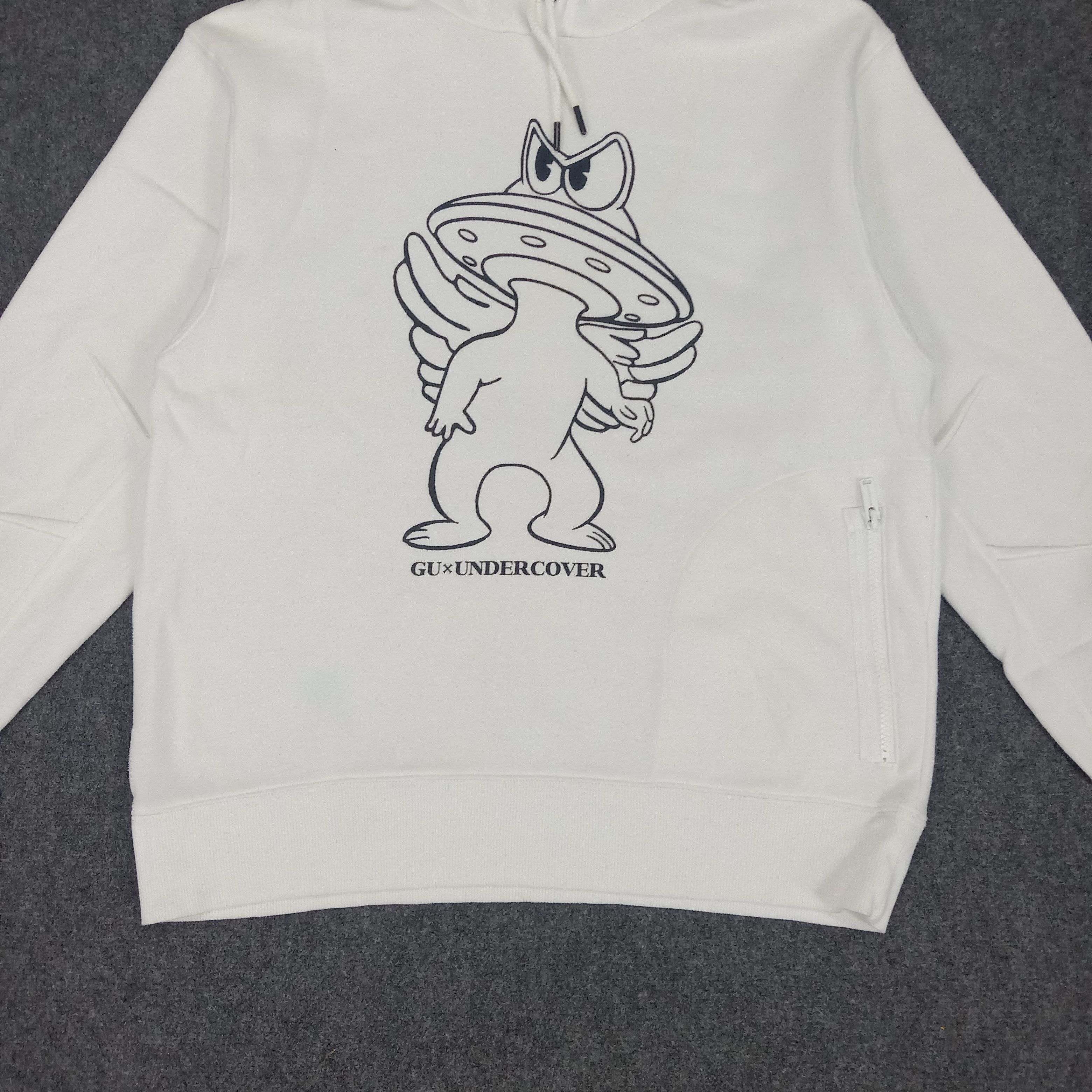 GU × Undercover × Vintage Gu x Undercover Japanese Brand Custom Art Hoodies Size US M / EU 48-50 / 2 - 5 Thumbnail