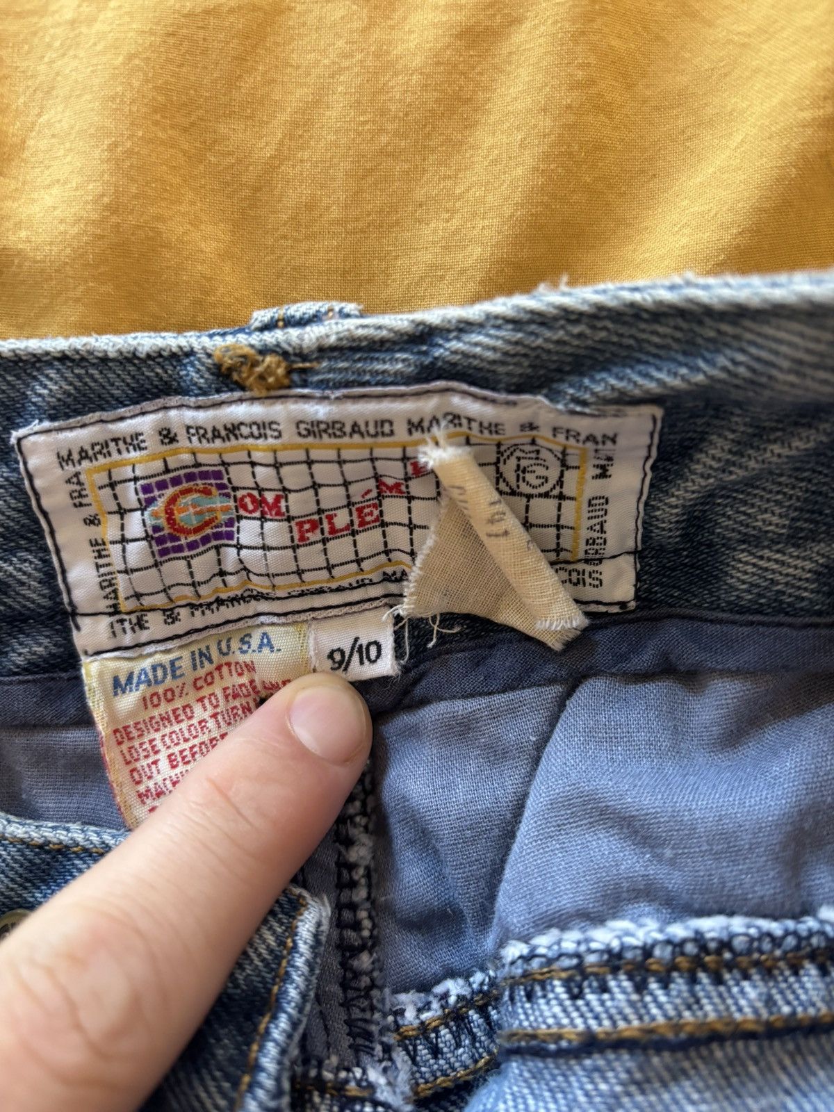 Marithe + Francois Girbaud Marithé + François Girbaud Denim – Size 9/10 – High-Waisted Size 32" / US 10 / IT 46 - 6 Thumbnail