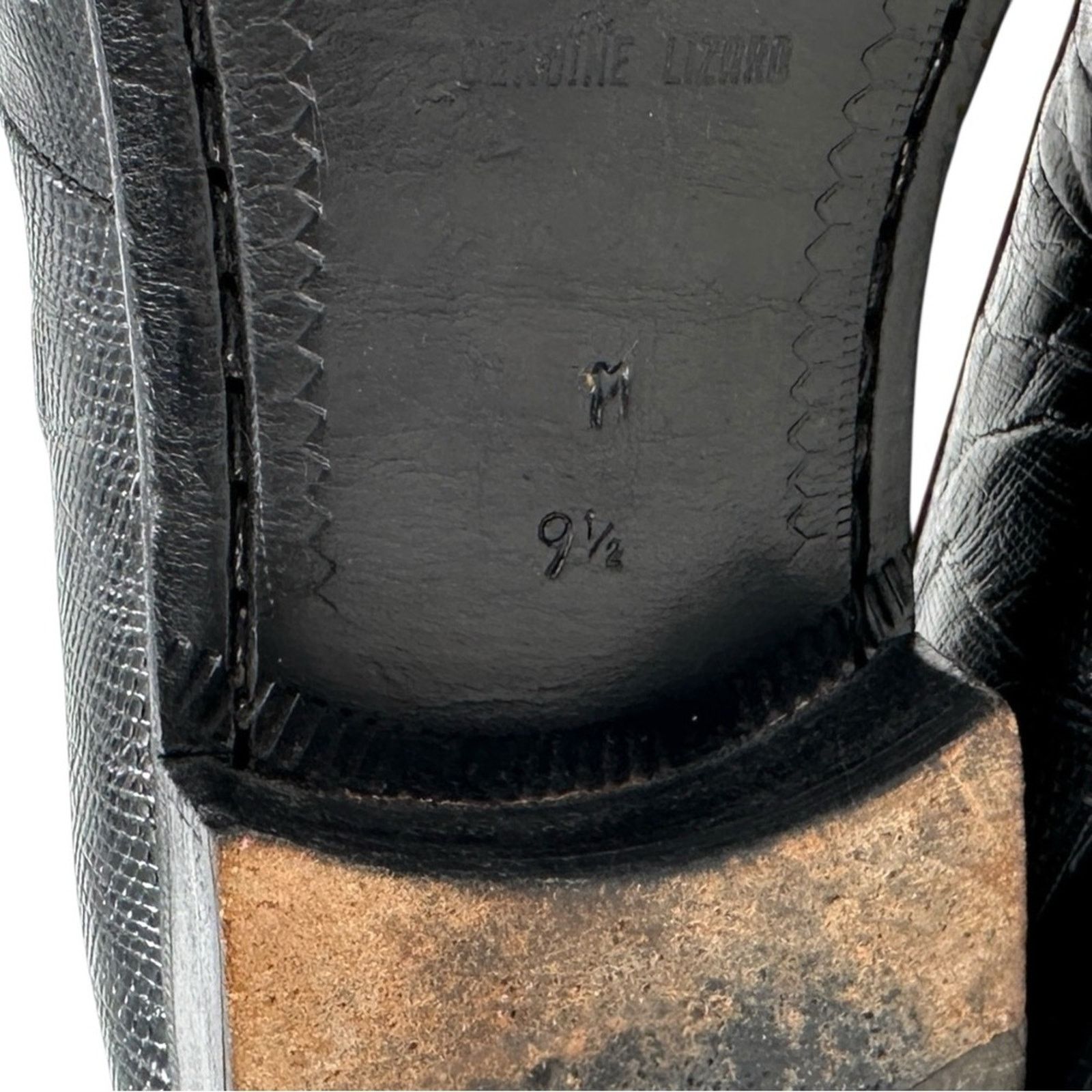 Fratelli Rossetti Black Embossed Leather Opera Bow Dress Shoes Slip On Loafers Size US 9.5 / EU 42-43 - 8 Thumbnail