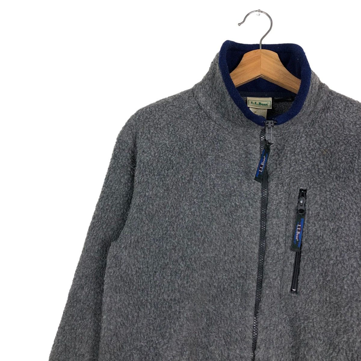 Japanese Brand 🔥Vintage Bomber Jacket Fleece L.L.Bean Freeport Maine Size US M / EU 48-50 / 2 - 7 Thumbnail