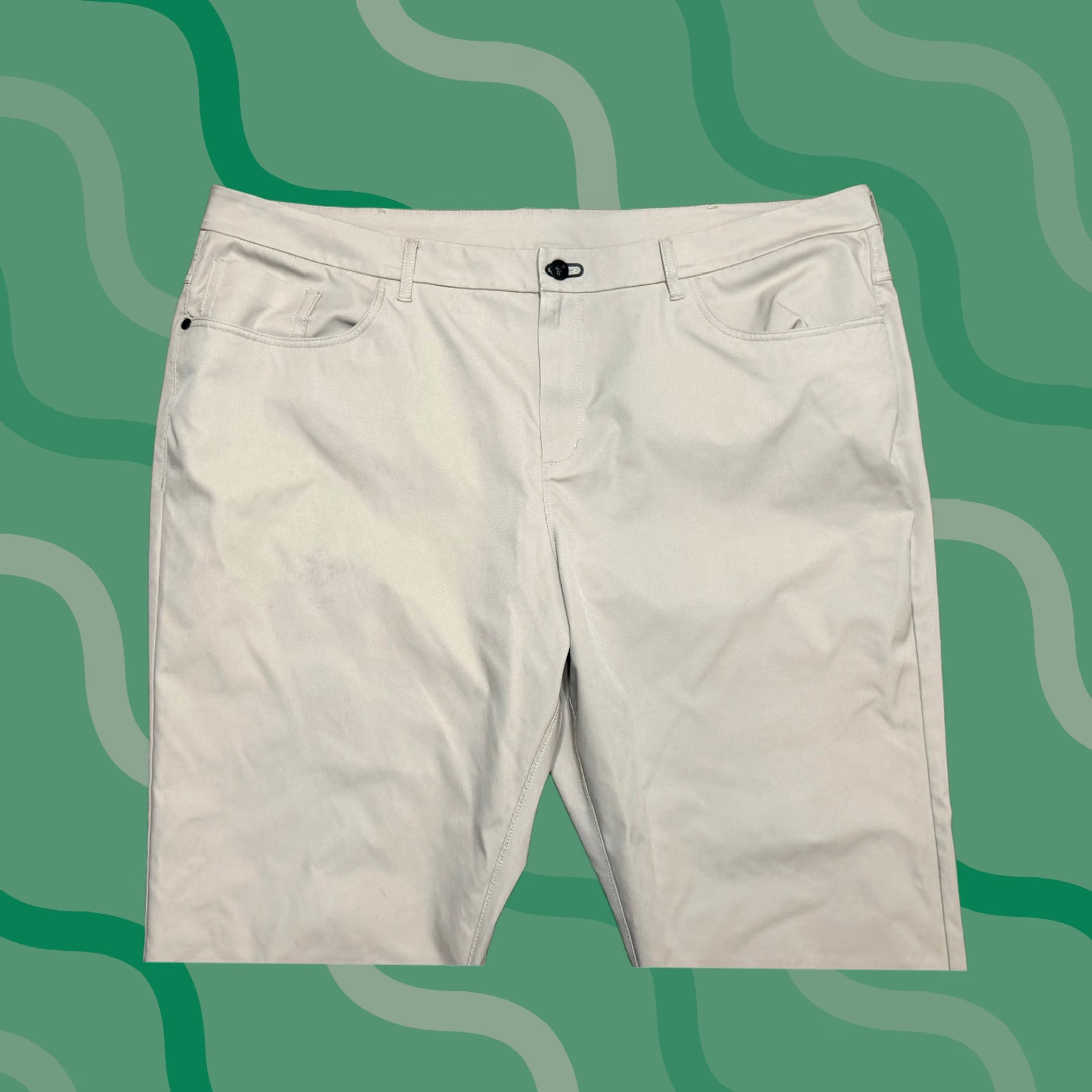 Vintage Public Rec Dealmaker 5 Pocket Pants Sz 44x32 Tan Khaki Straight Leg Performance Size US 44 / EU 60 - 1 Thumbnail