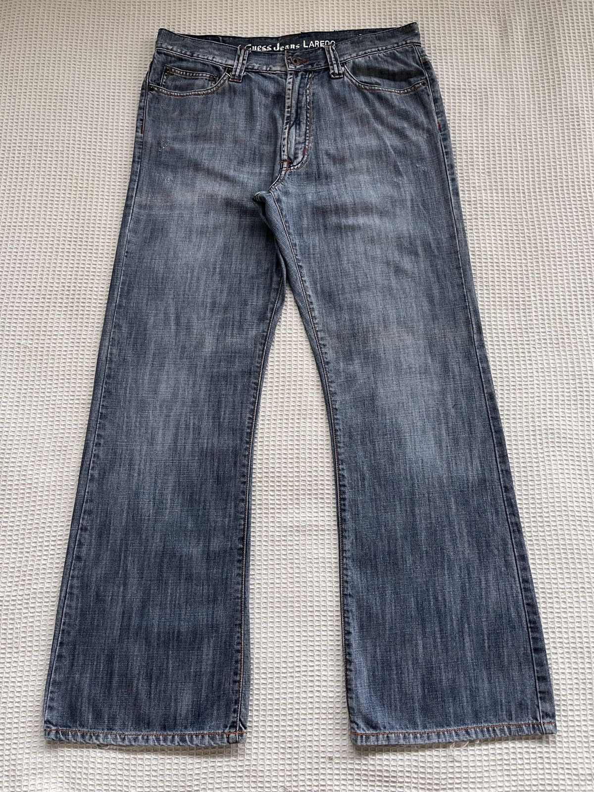 Guess Rare🔥Vintage GUESS Flared Bootcut Jeans Size US 36 / EU 52 - 2 Thumbnail