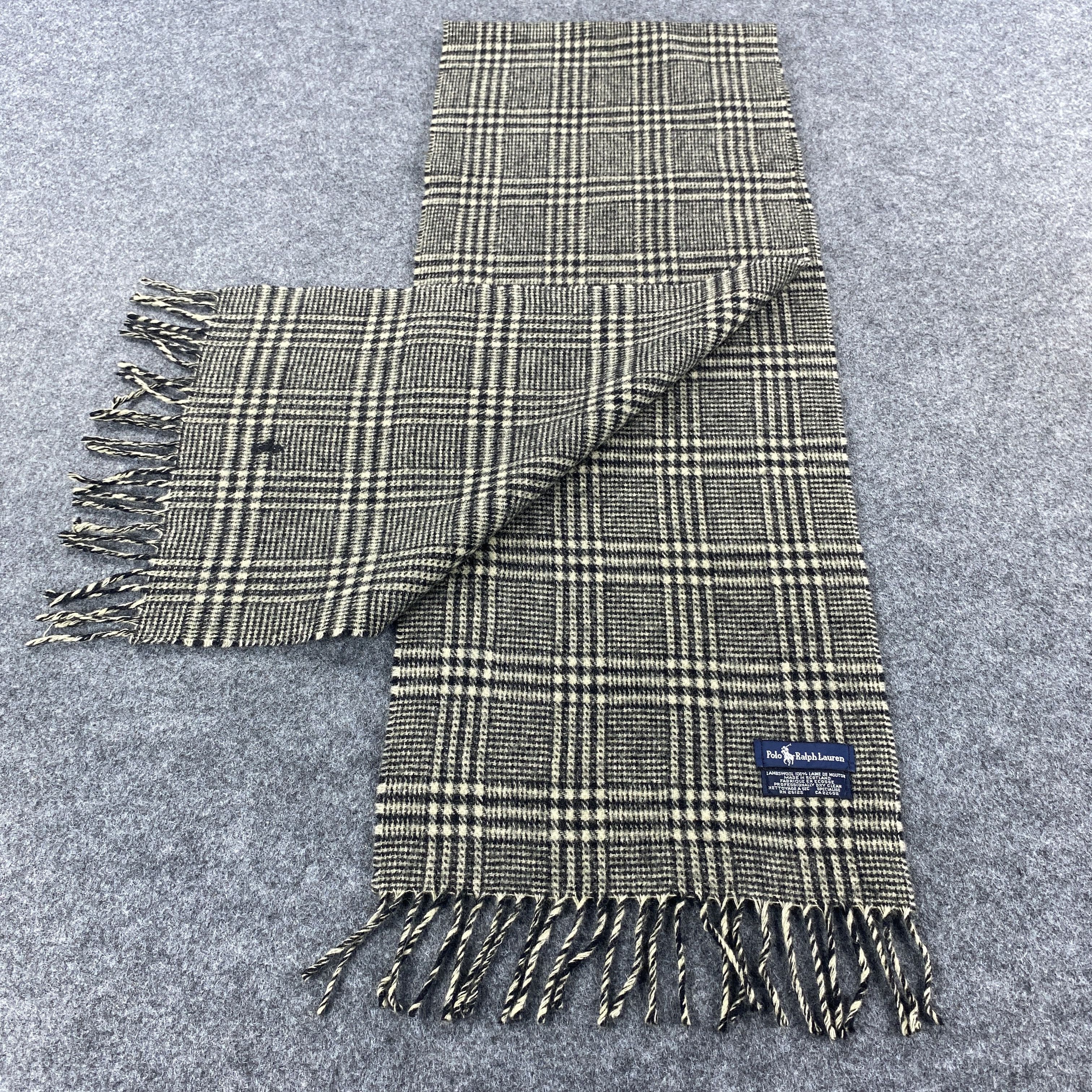Polo Ralph Lauren × Vintage Polo Ralph Lauren Scarf # Muffler # Neckwear # D467 Size ONE SIZE - 7 Thumbnail