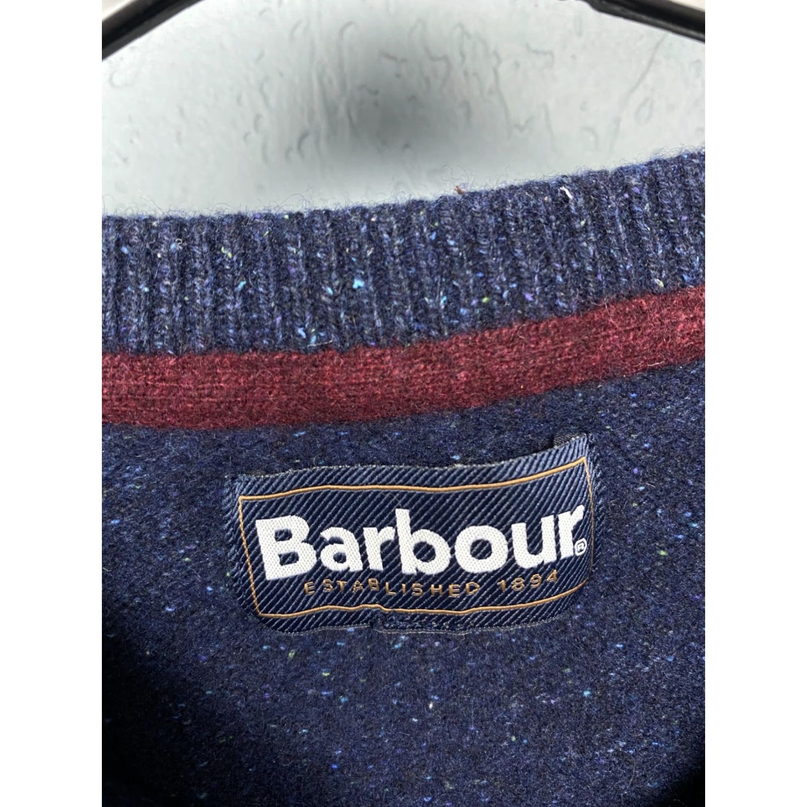 Barbour Barbour Mens Wool Knit Sweater Barbour Wool Knit Sweater M Blue Pullover Crew Neck Size M Mens sweaters Size US M / EU 48-50 / 2 - 4 Thumbnail