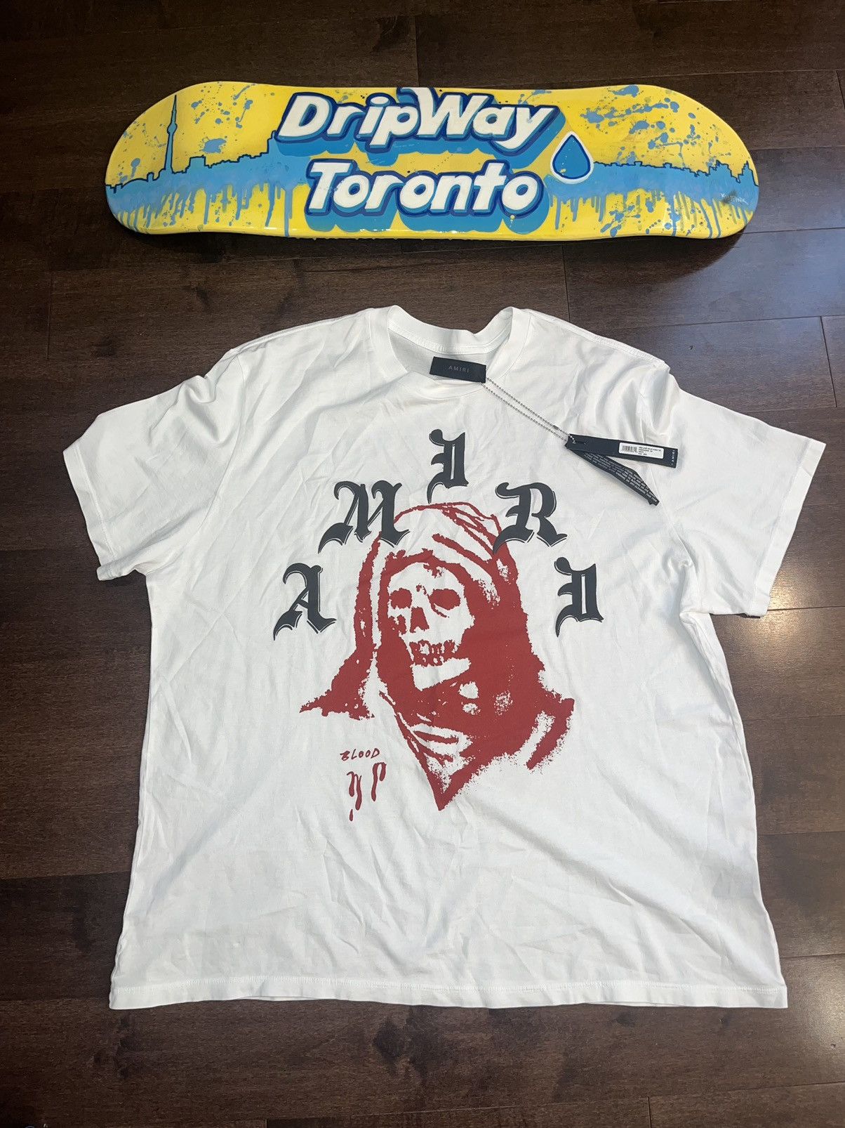 Amiri Amiri Wes Lang Reaper Shirt Size US XXL / EU 58 / 5 - 1 Thumbnail