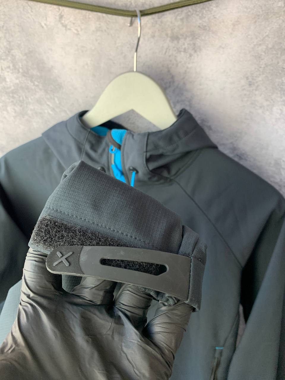 Other OEX Jacket Large Grey SoftShell Outdoor Hiking Full Zip Top Size US L / EU 52-54 / 3 - 11 Thumbnail