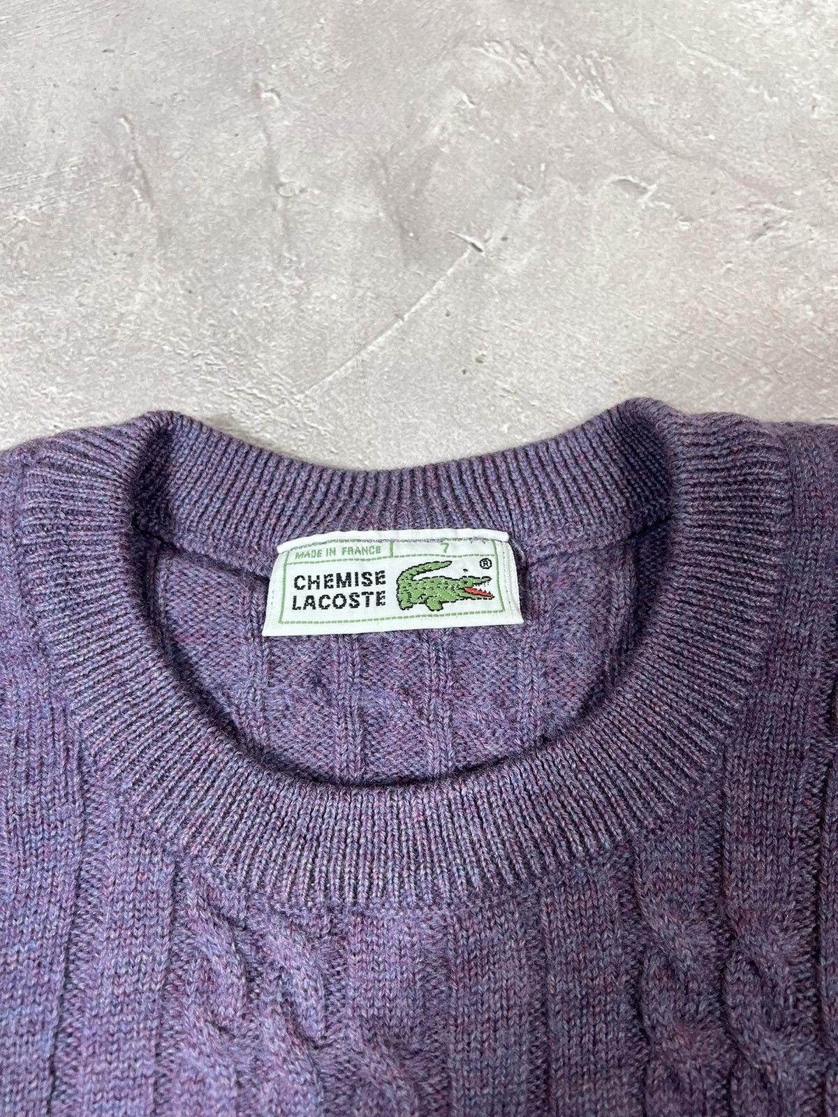 Lacoste Vintage Y2k Lacoste Lana Wool Knit Sweater Size US XL / EU 56 / 4 - 5 Thumbnail