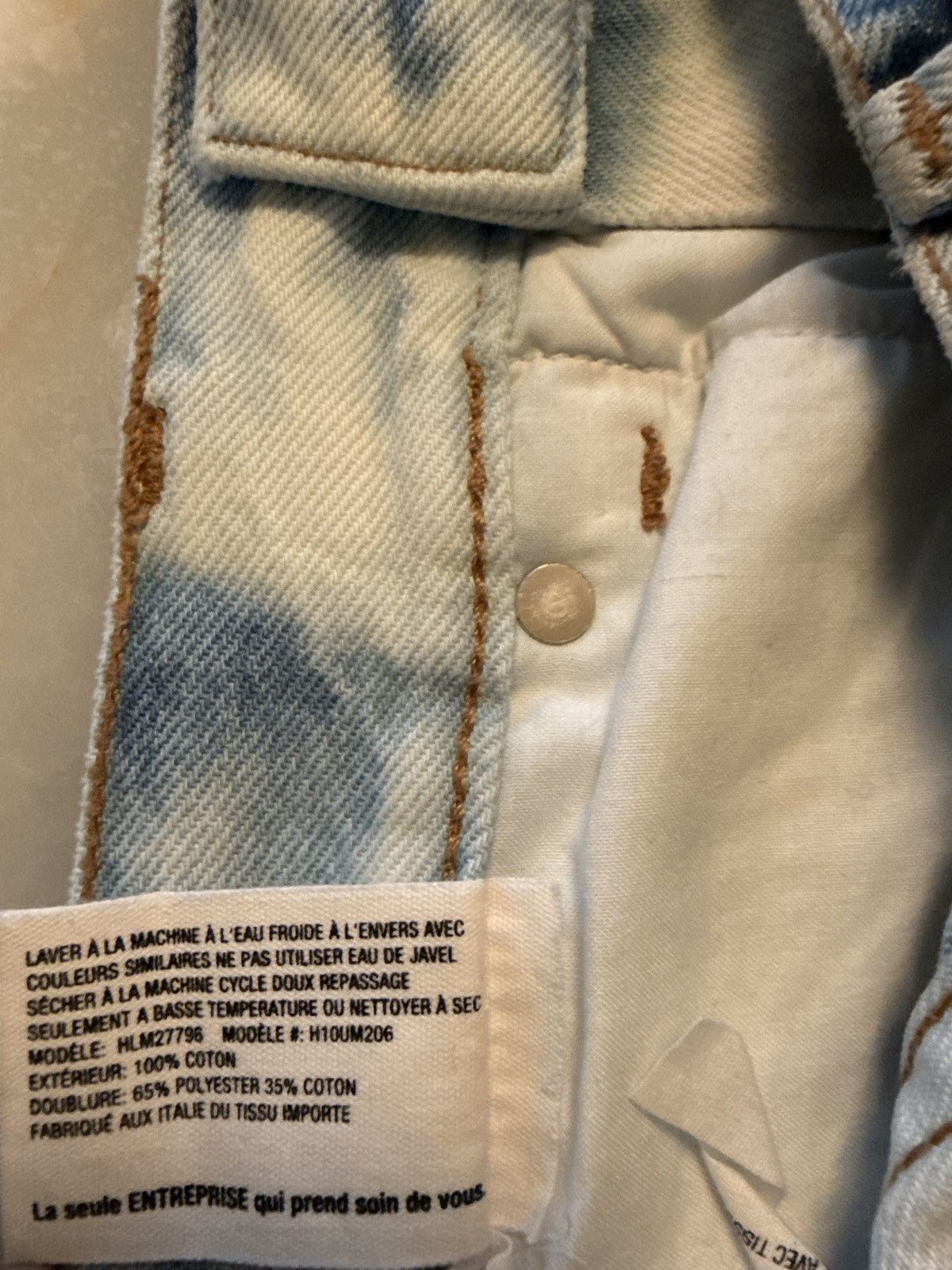 Helmut Lang Helmut Lang Bleach Indigo Artist Jeans 34 BNWT Size US 34 / EU 50 - 6 Thumbnail