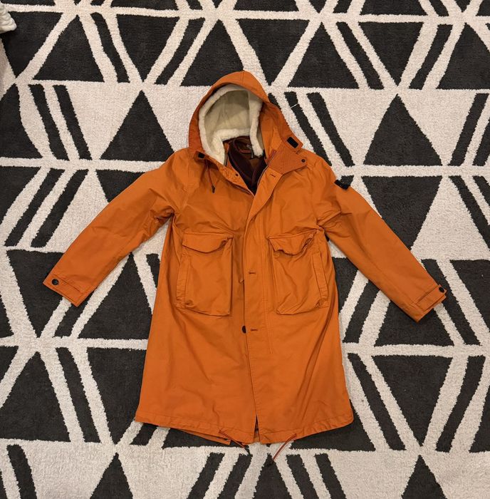 Stone island blanket lined hot sale david tc fishtail parka