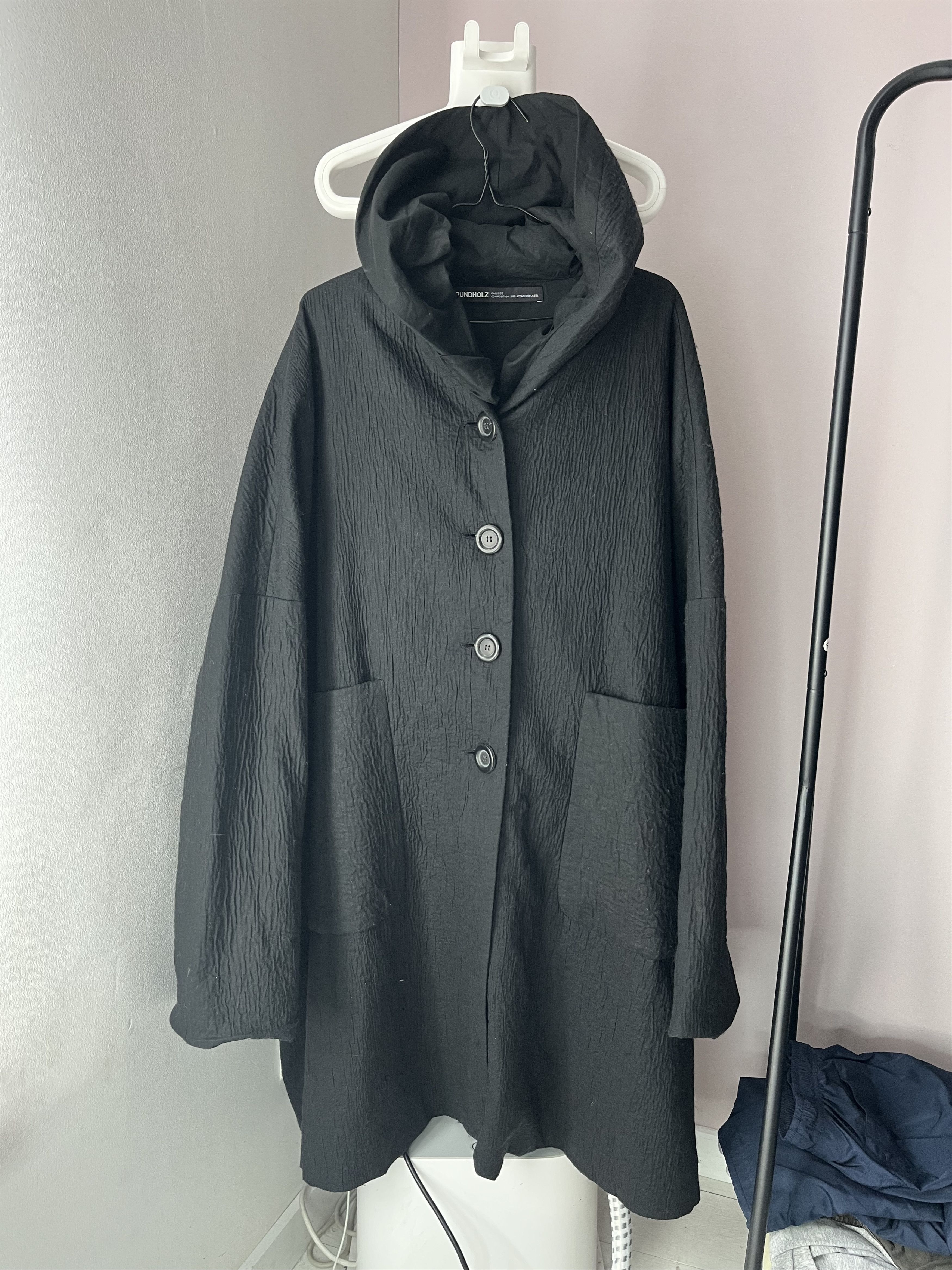Rundholz Rundholz one size wool coat Size ONE SIZE - 1 Thumbnail