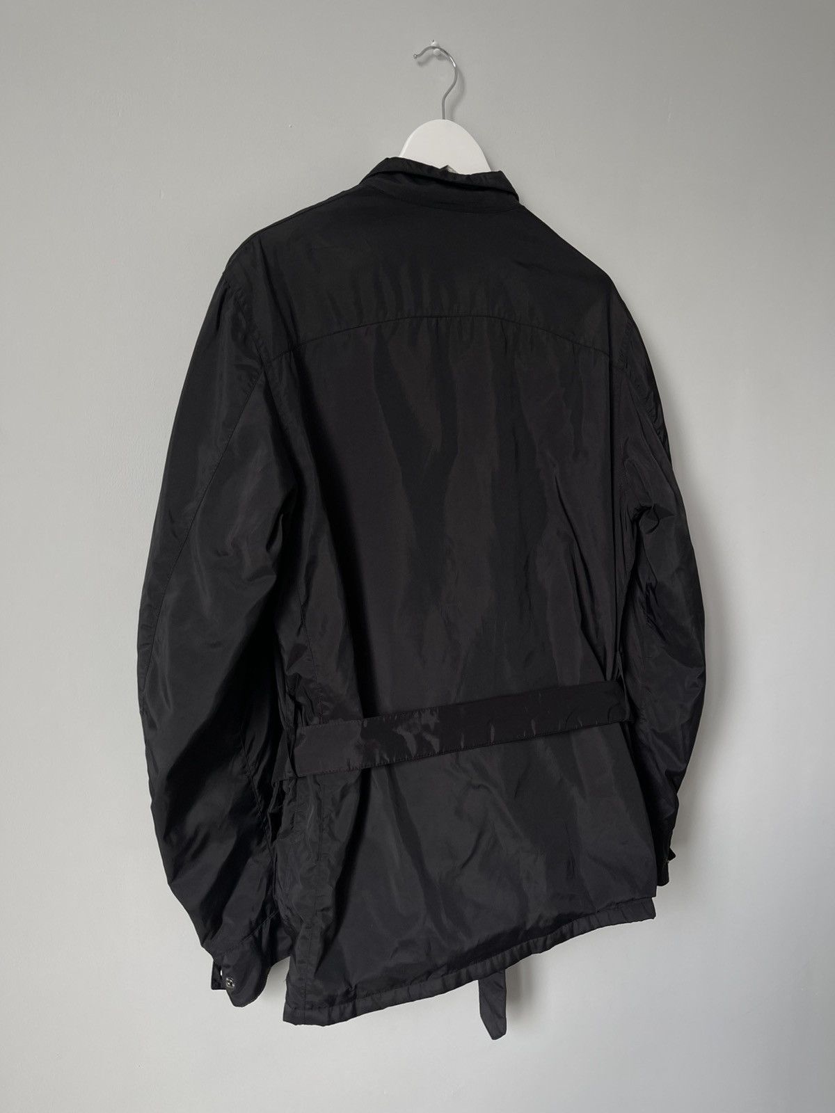 Barbour Barbour International A7 Waterproof Belted Biker Jacket Size US M / EU 48-50 / 2 - 14 Thumbnail
