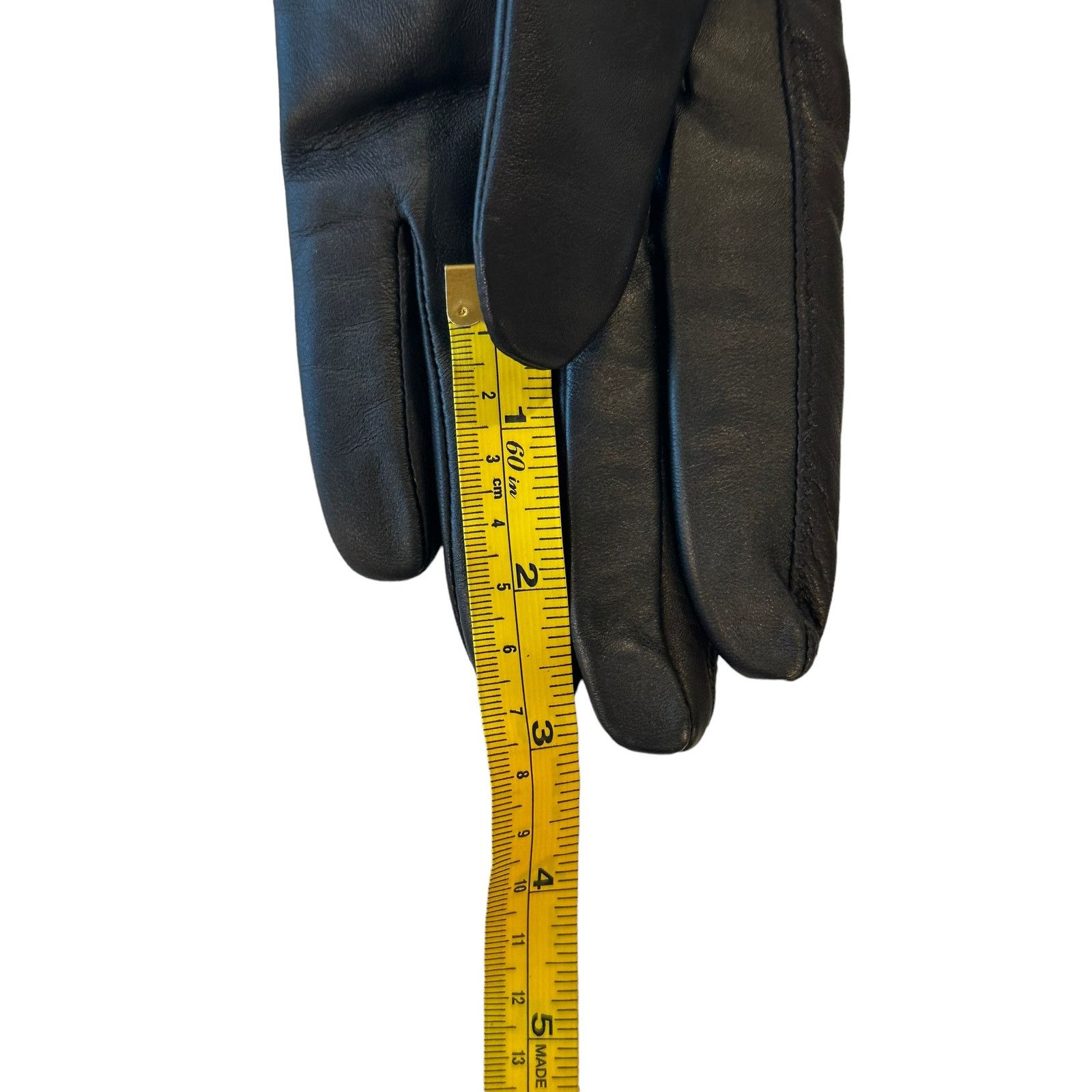 Ugg UGG Logo Leather Faux Fur Cuff Gloves L (Runs small in size) Size ONE SIZE - 9 Thumbnail