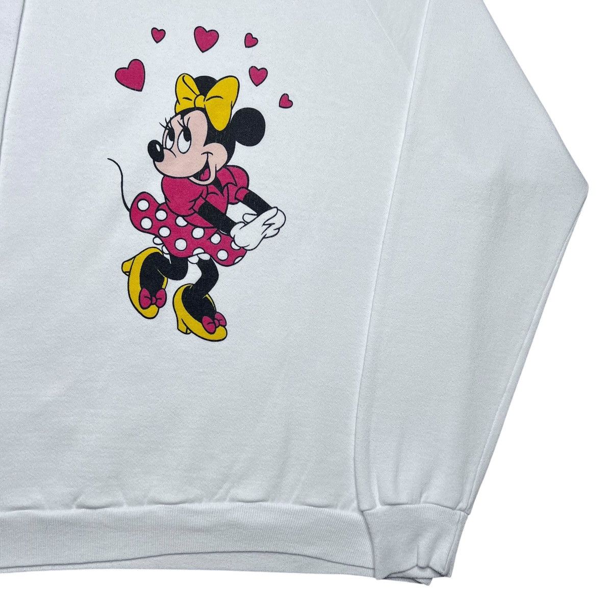 Disney Vtg 1980s Minnie Mouse Disney Character Fashions Sweatshirt Size US XL / EU 56 / 4 - 15 Thumbnail