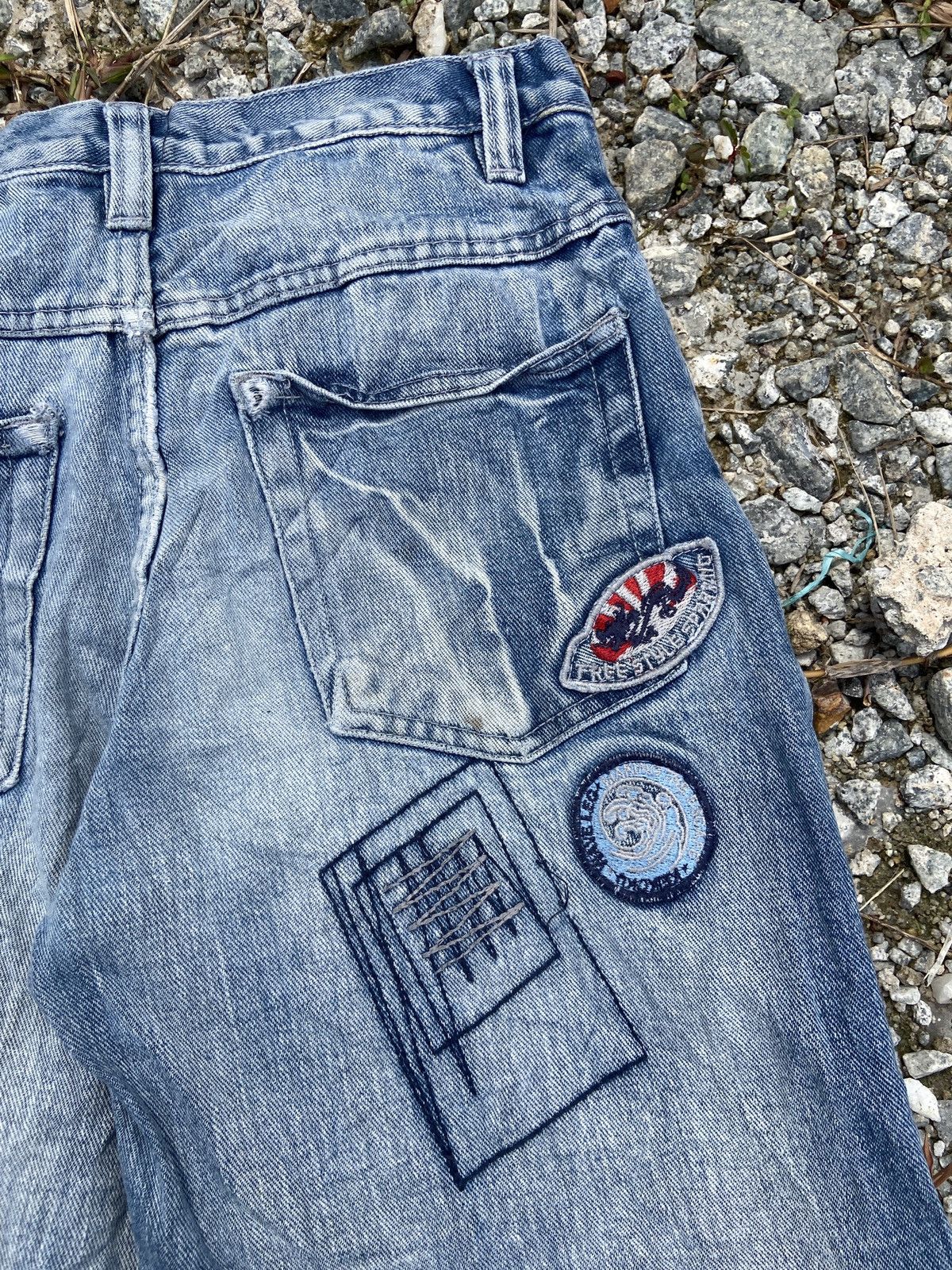 Affliction × If Six Was Nine × Vintage Vintage Affliaction Denim Size US 28 / EU 44 - 21 Thumbnail