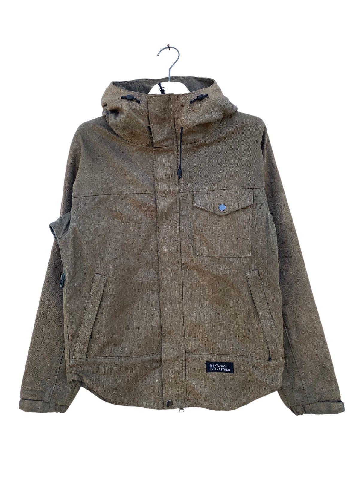 image of Manastash Outdoor Gear Jacket in Brown, Men's (Size Small)