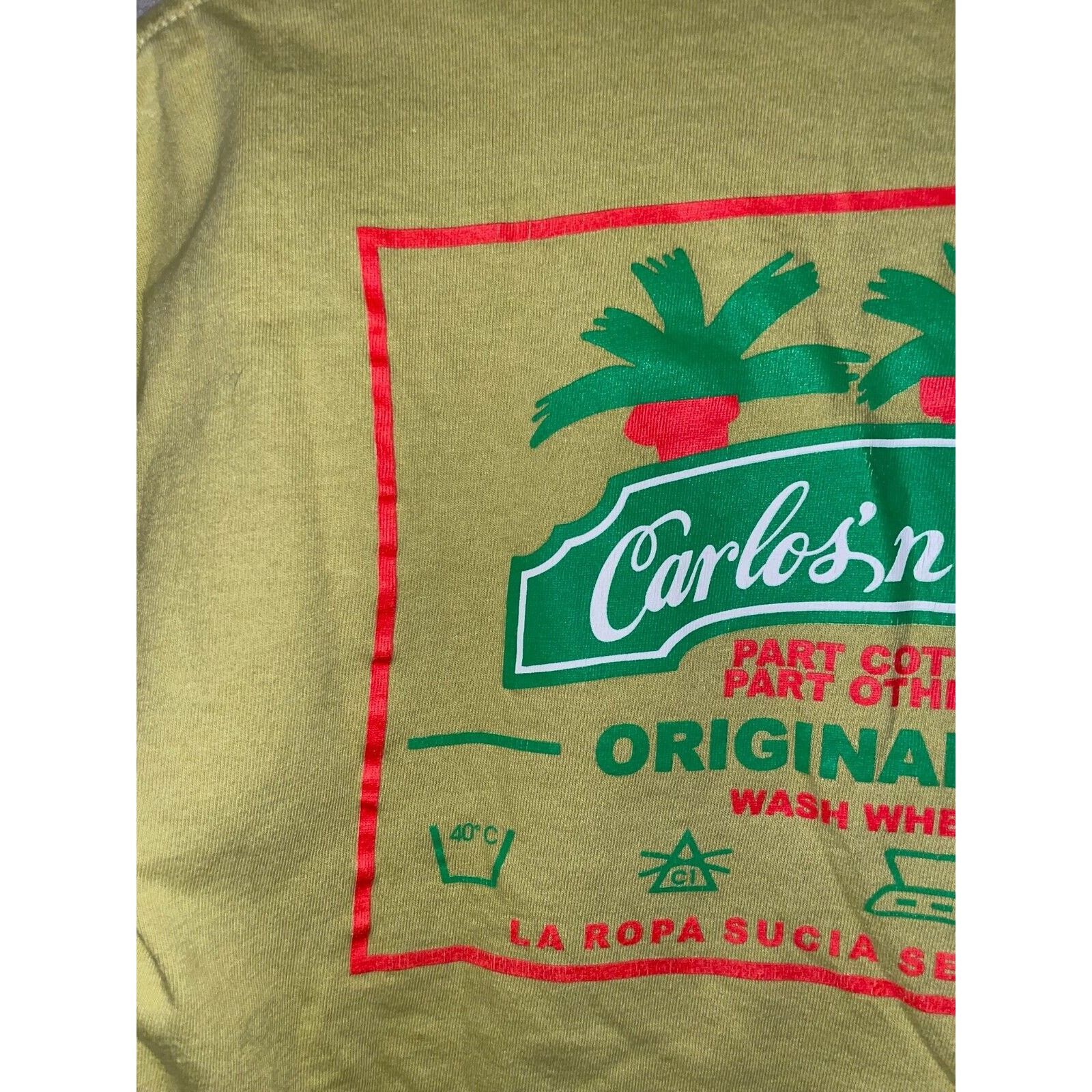 Vintage Vintage Carlos N Charlies Shirt Original Store Tee VTG 90s L Size US L / EU 52-54 / 3 - 7 Thumbnail
