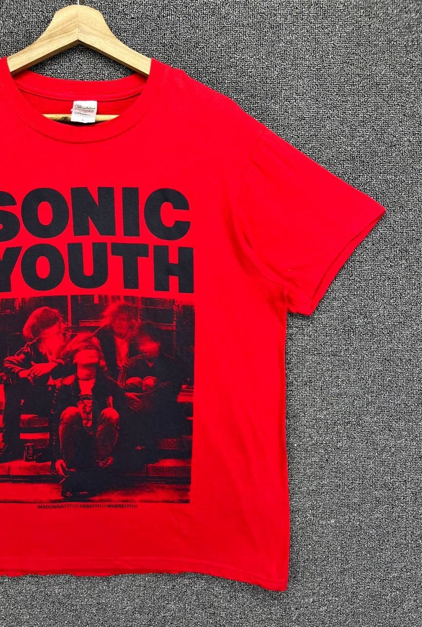 Band Tees Vintage Y2K Sonic Youth Punk Rock Band Tees T Shirts Size US L / EU 52-54 / 3 - 4 Thumbnail